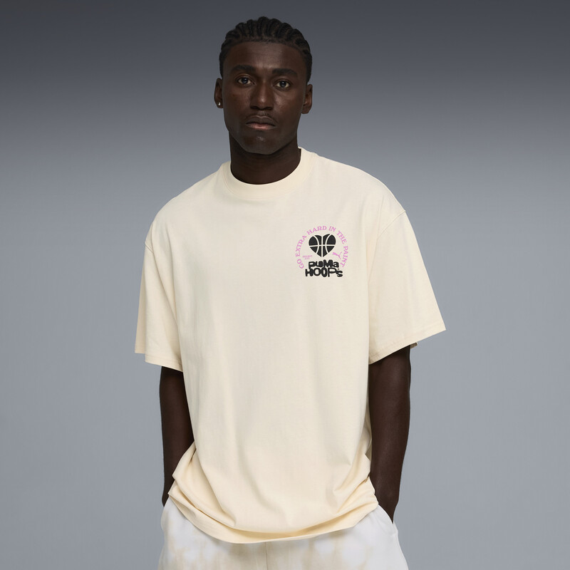 

Men's PUMA WHAT THE FUN Oversized Graphic Basketball T-Shirt I