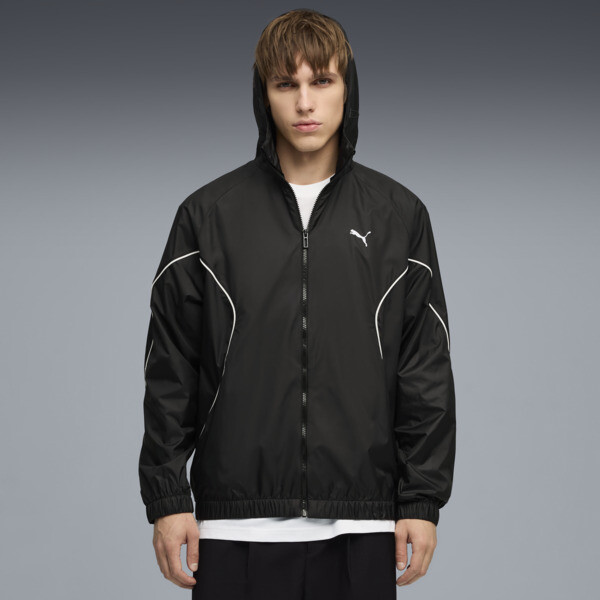 Campera rompeviento PUMA Sport para Hombre En Negro
