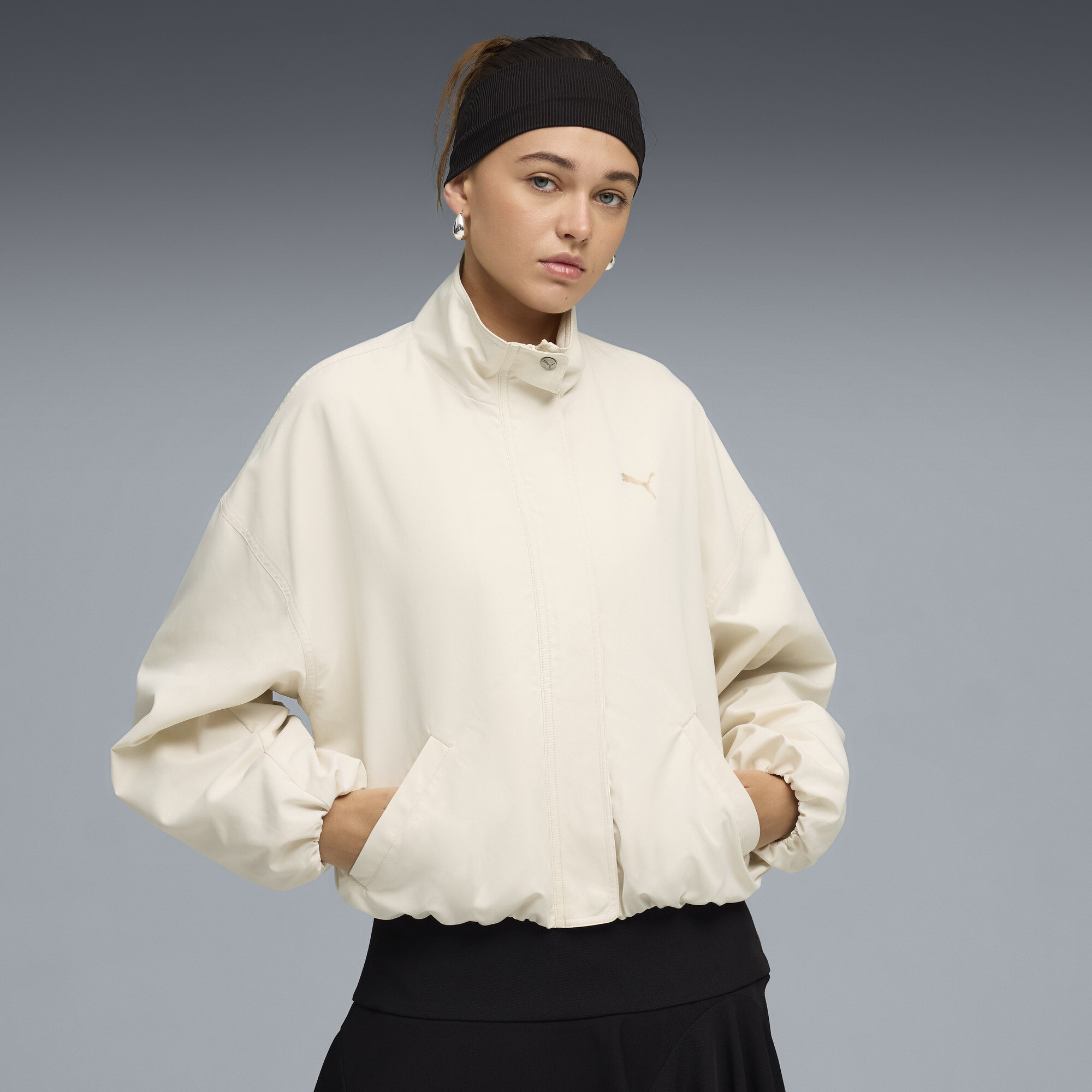Куртка Style Jacket Women | Цвет: Белый | Alpine Snow | Puma | Арт