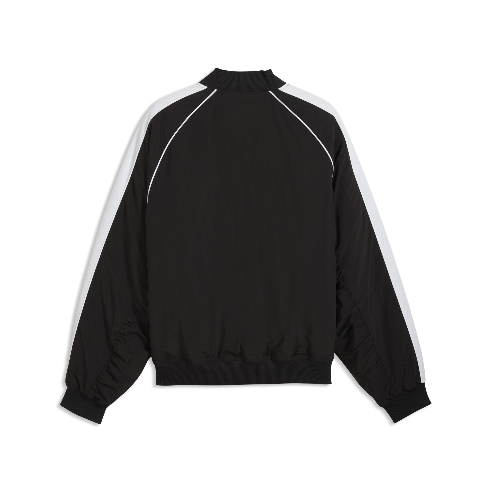 PUMA T7 uniseks bomberjack, Zwart, Maat XS thumbnail 2