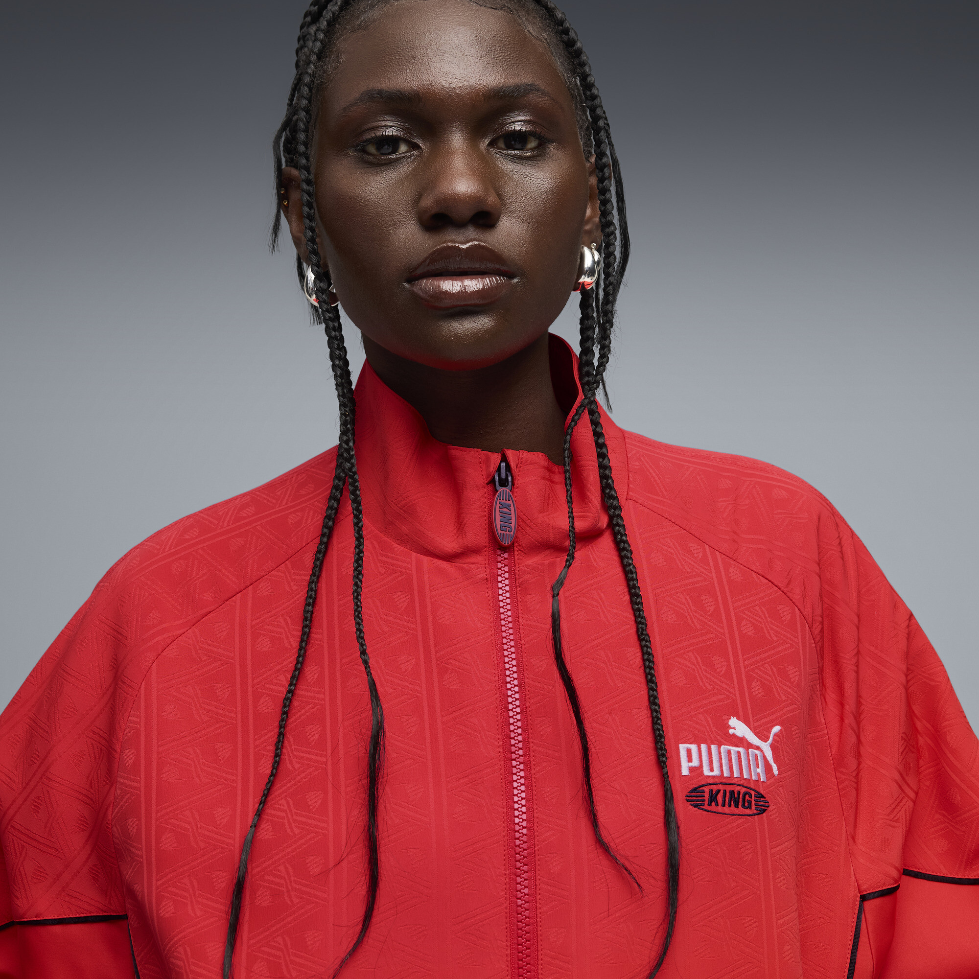 PUMA KING uniseks jack, Rood, Maat XXL thumbnail 7