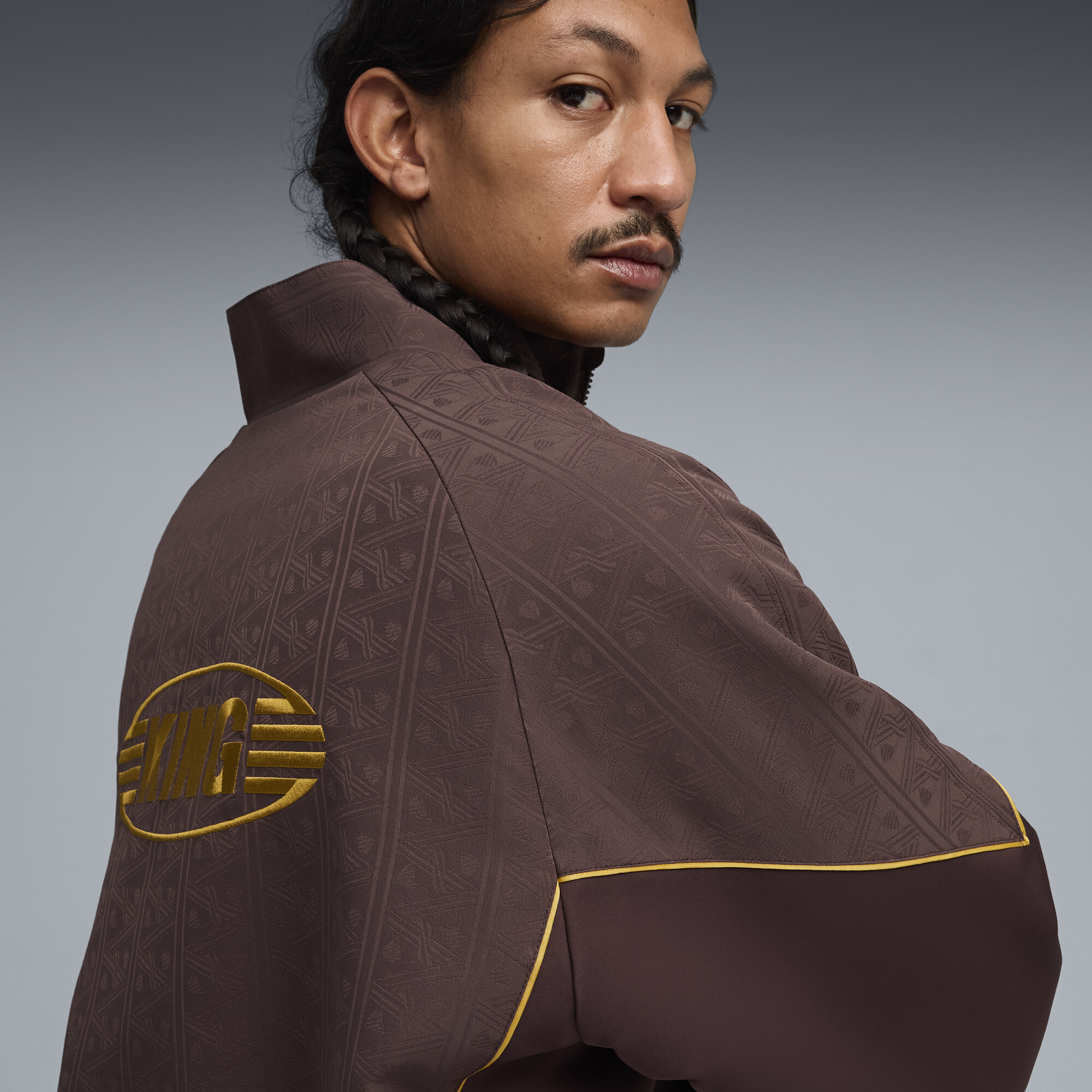 PUMA KING uniseks jack, Bruin, Maat XL thumbnail 7