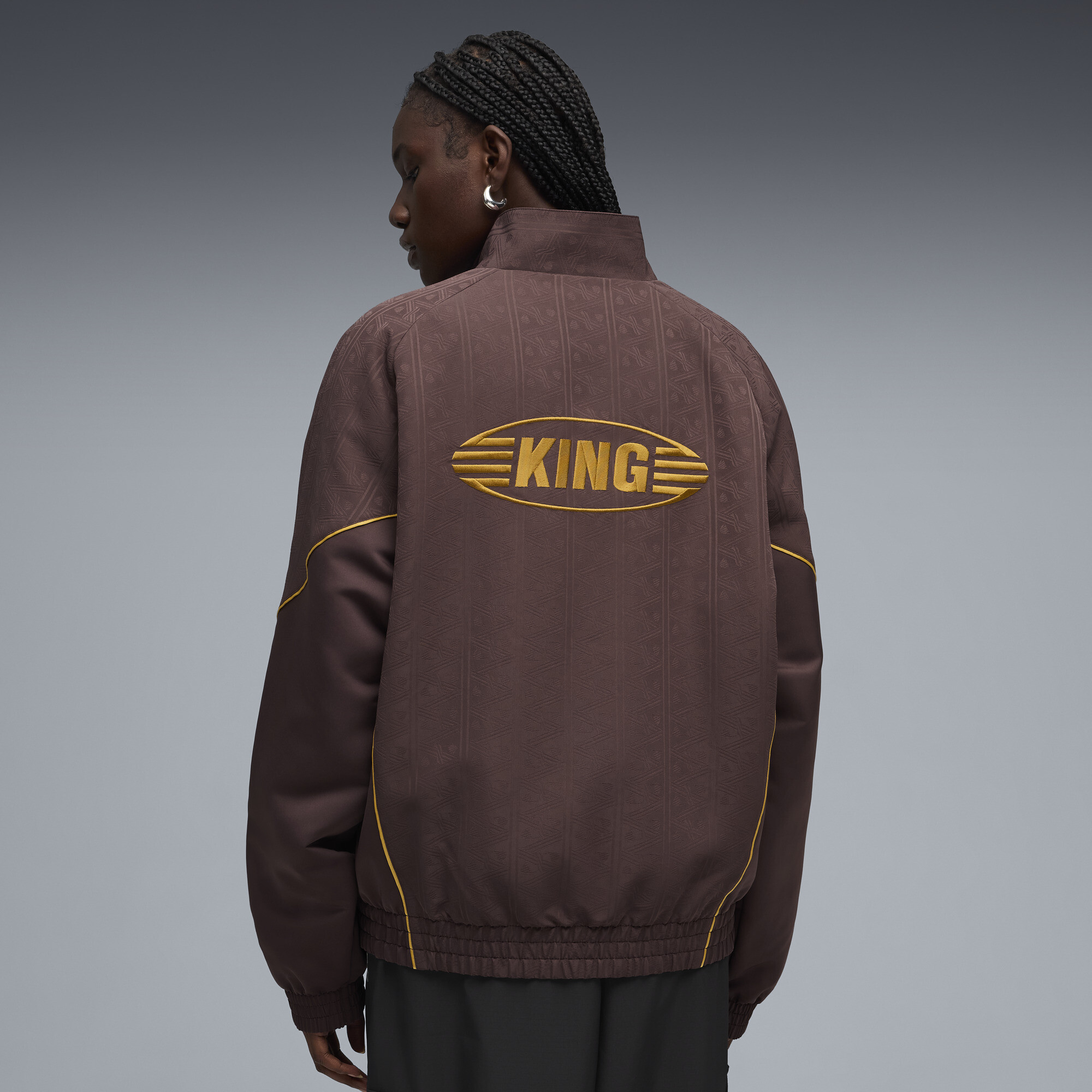 PUMA KING uniseks jack, Bruin, Maat XL thumbnail 5