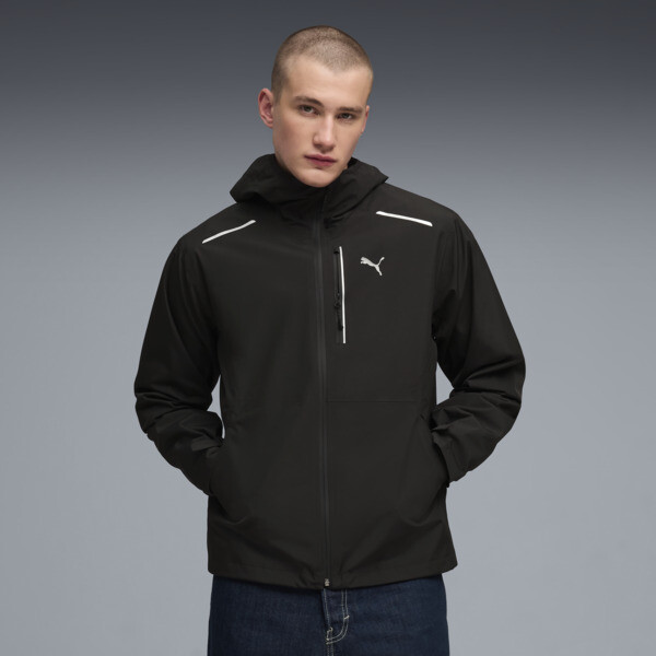 Campera PUMATECH rainCELL para Hombre En Negro