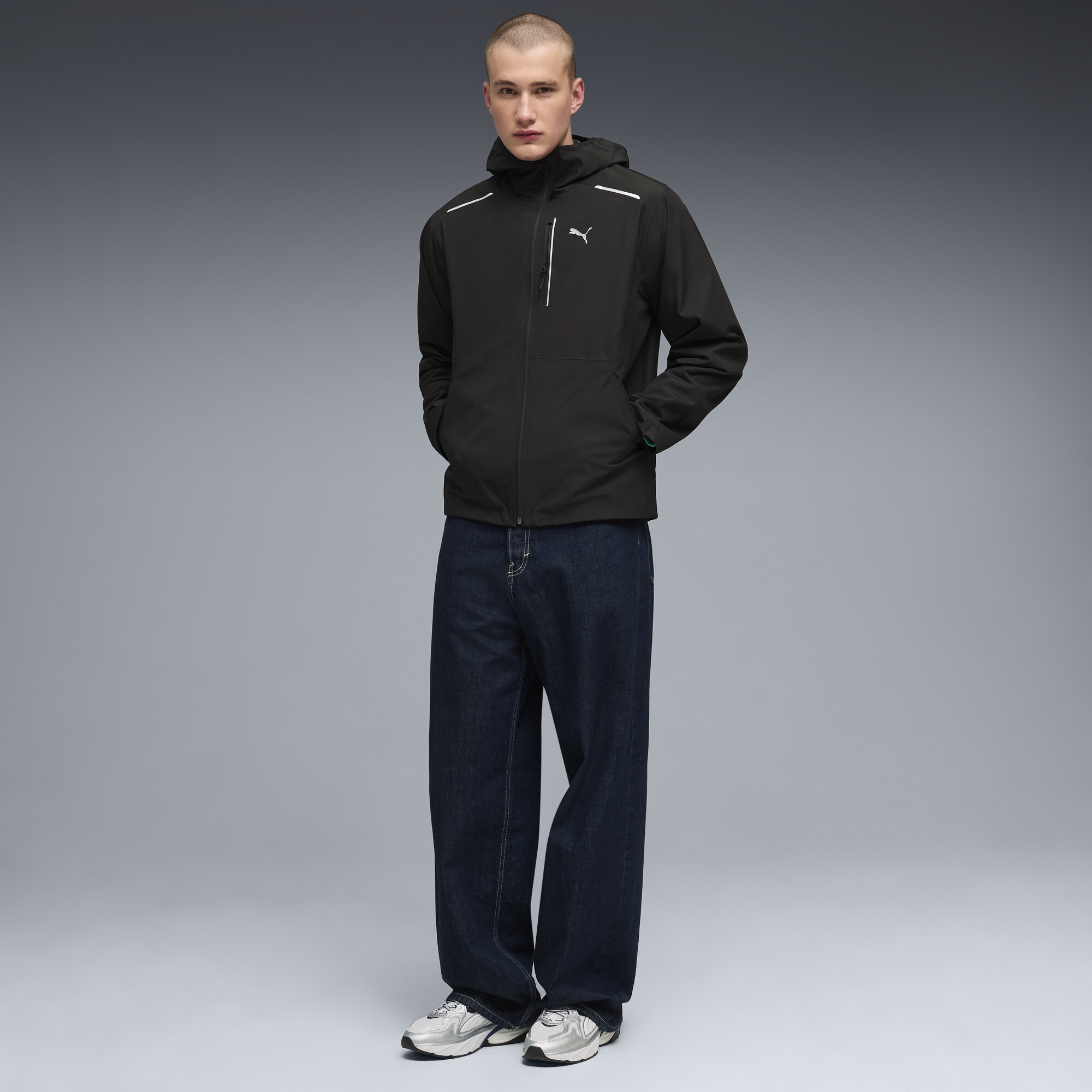 PUMATECH rainCELL jack voor Heren, Zwart, Maat S thumbnail 6