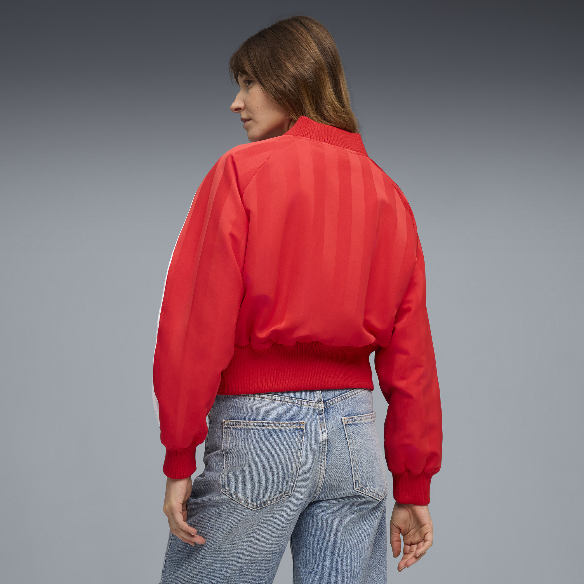 FUTURE.PUMA.ARCHIVE oversized jack voor Dames, Rood, Maat L thumbnail 5