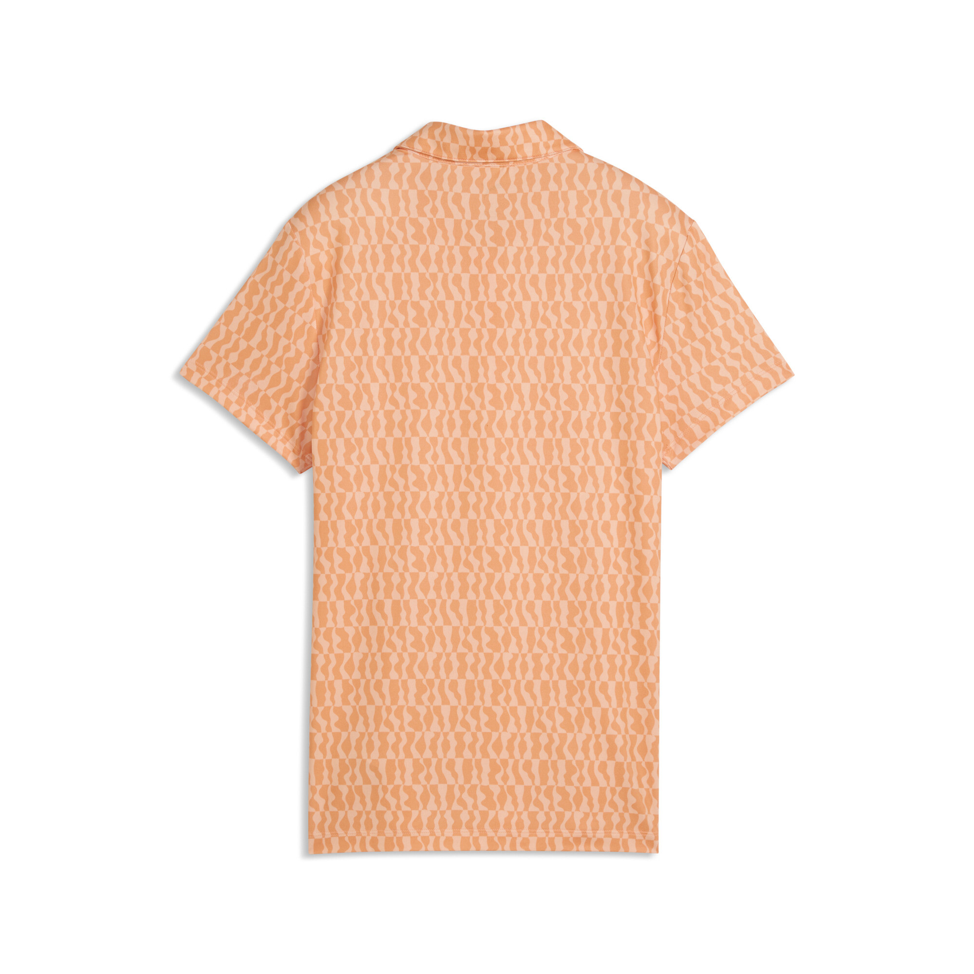 PUMA CLOUDSPUN Wavey polo voor Dames, Oranje, Maat L thumbnail 2