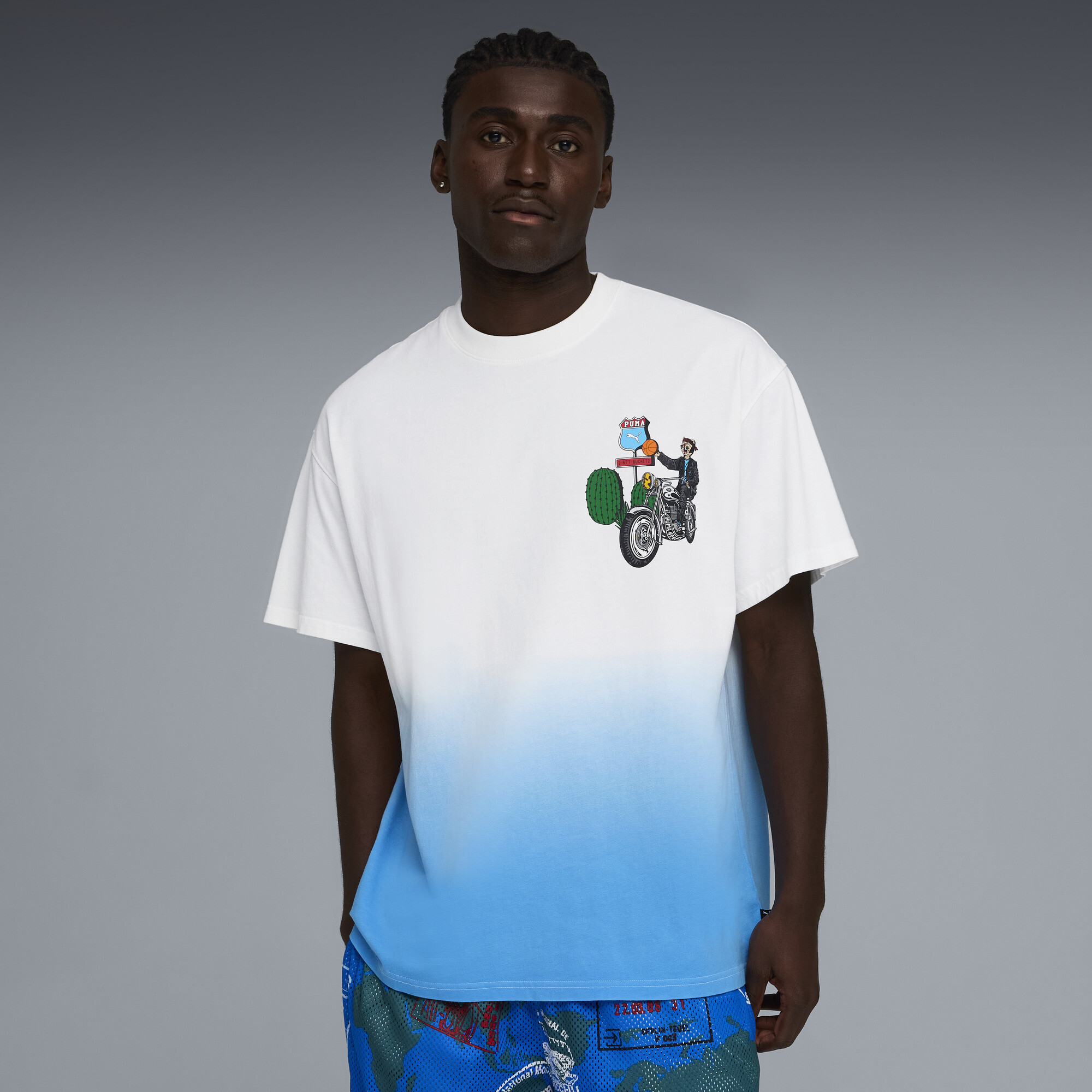 Футболка ATW Dylan III Oversized Basketball Tee Men | Колір: Білий