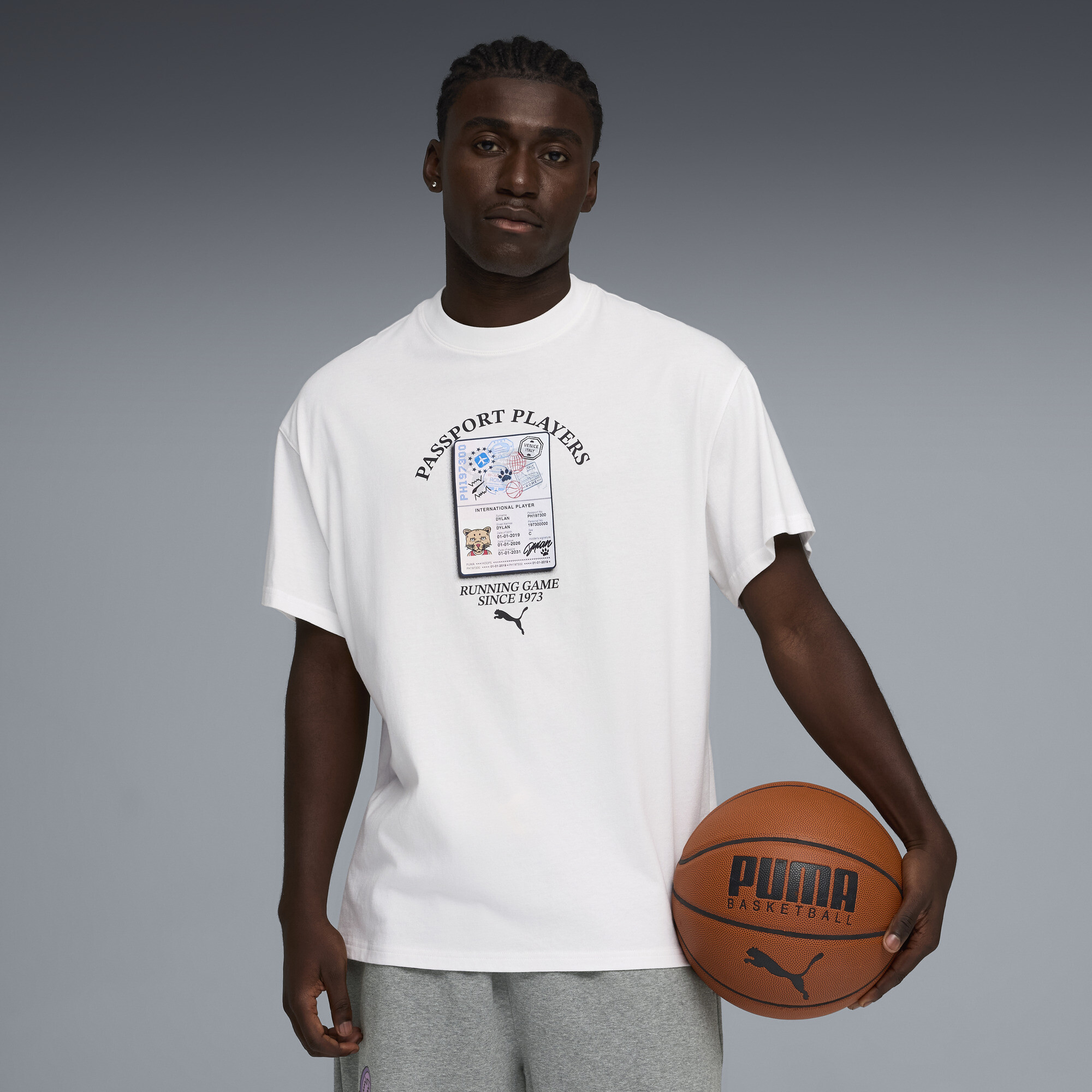 Футболка ATW Dylan Oversized Basketball Tee Men | Колір: Білий