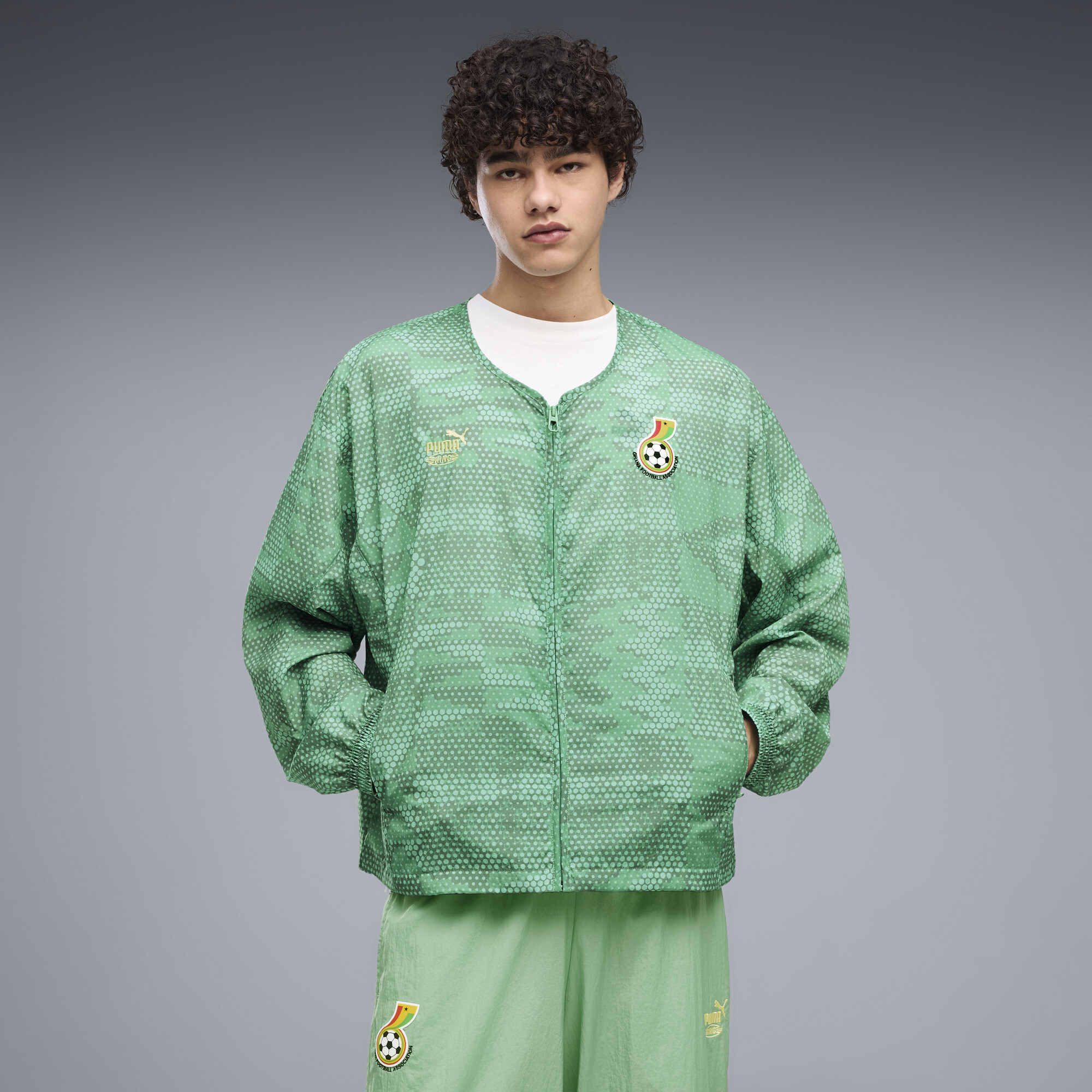 Veste de survêtement KING PUMA x GHANA x SALEHE BEMBURY Homme Vêtements