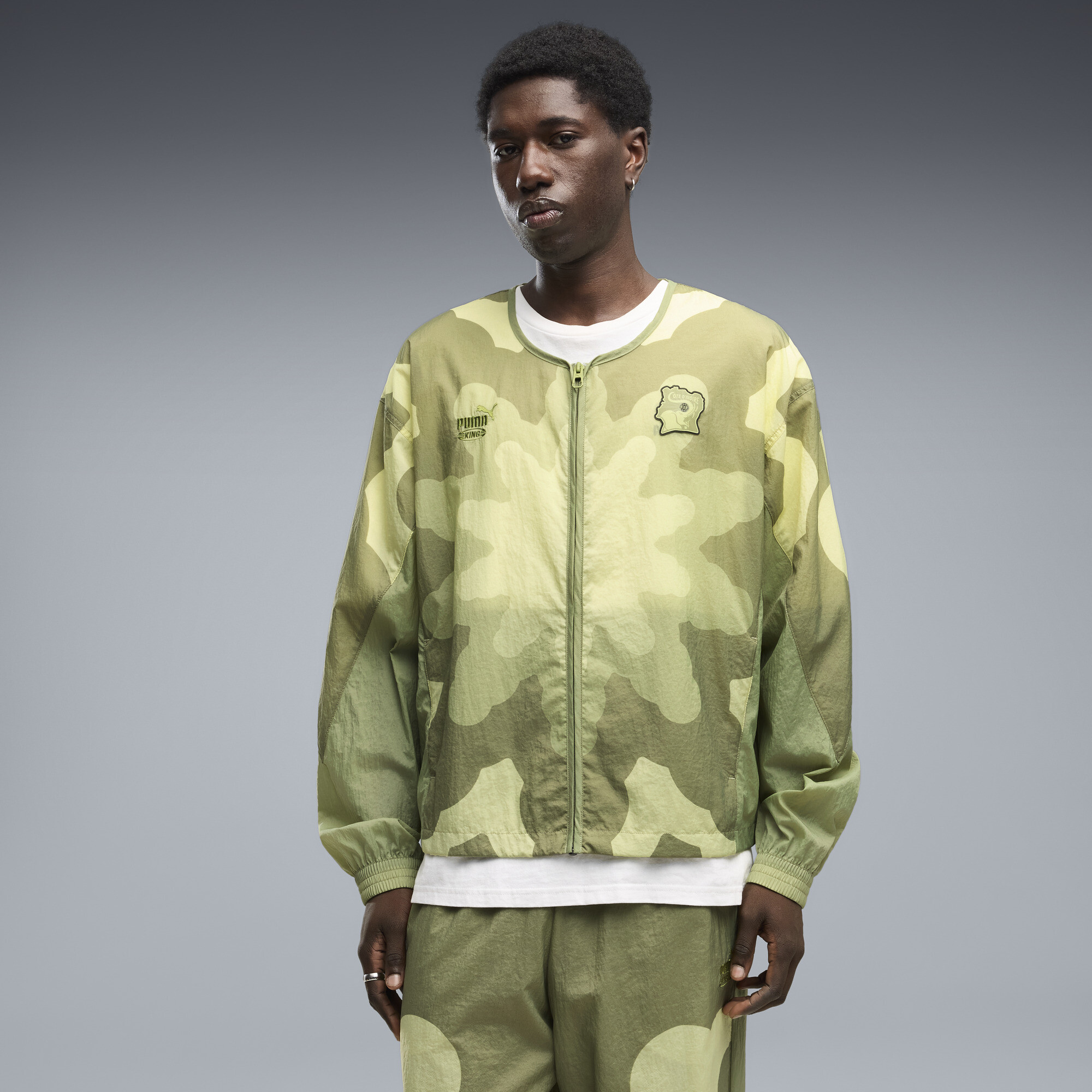 Veste de survêtement KING PUMA x CÔTE D' x SALEHE BEMBURY Homme Vêtements