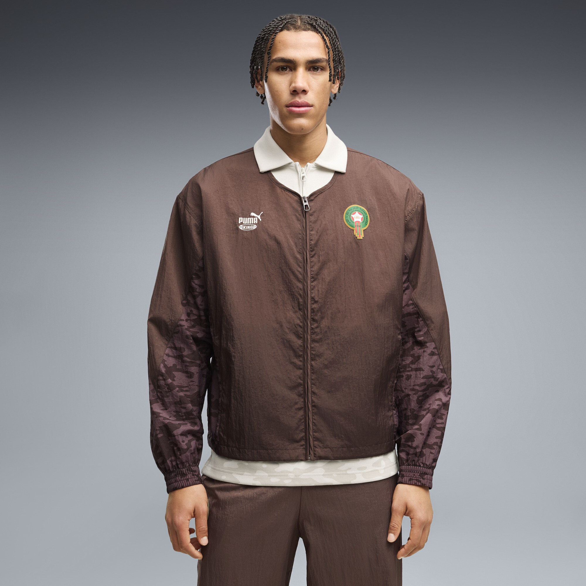 Veste de survêtement KING PUMA x MAROC x SALEHE BEMBURY Homme Vêtements