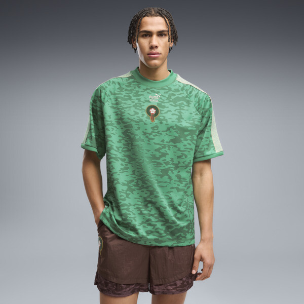 Camiseta PUMA x MARRUECOS x SALEHE BEMBURY KING para Hombre En Jade Frost