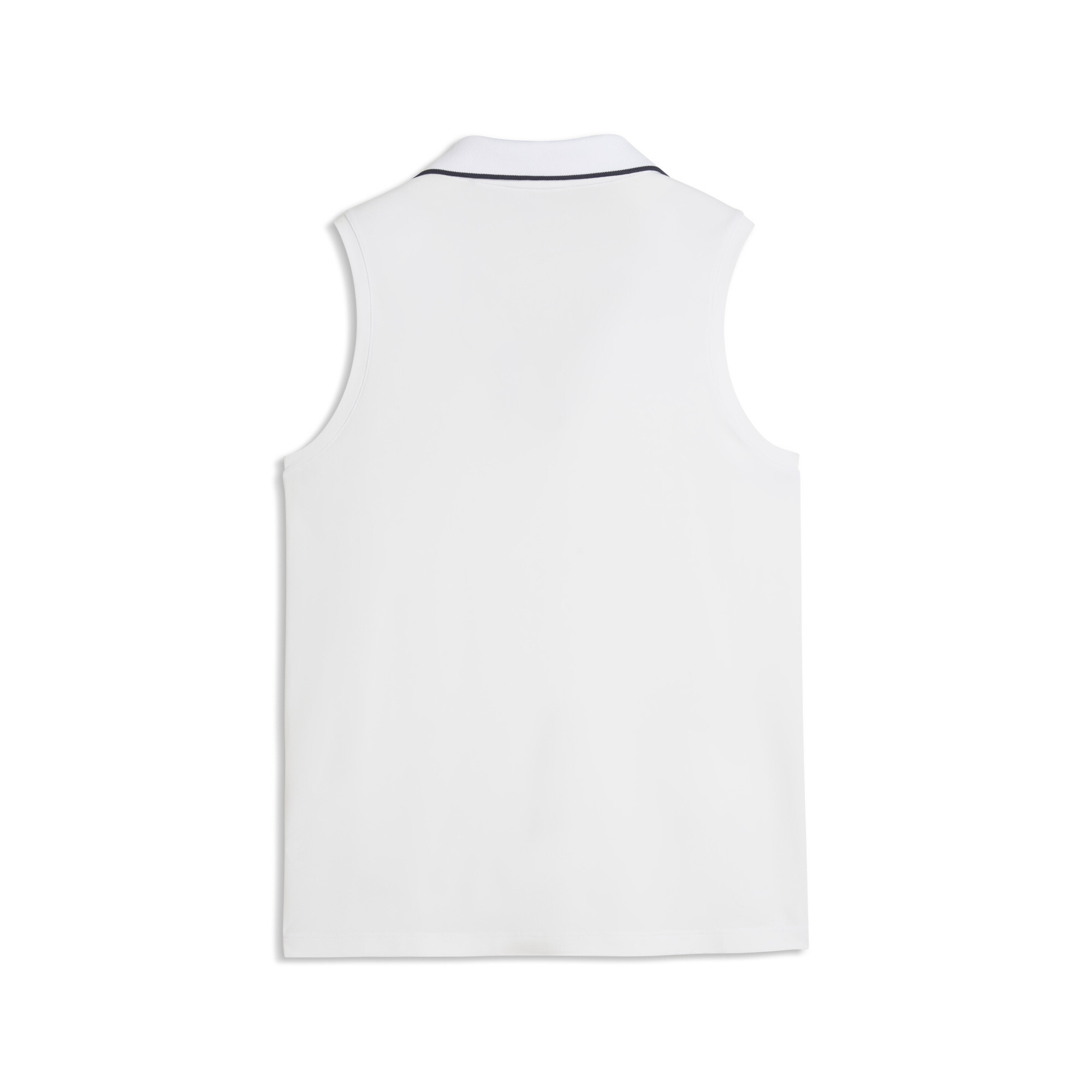 PUMA CLOUDSPUN Essentials mouwloze polo voor Dames, Wit, Maat S thumbnail 2