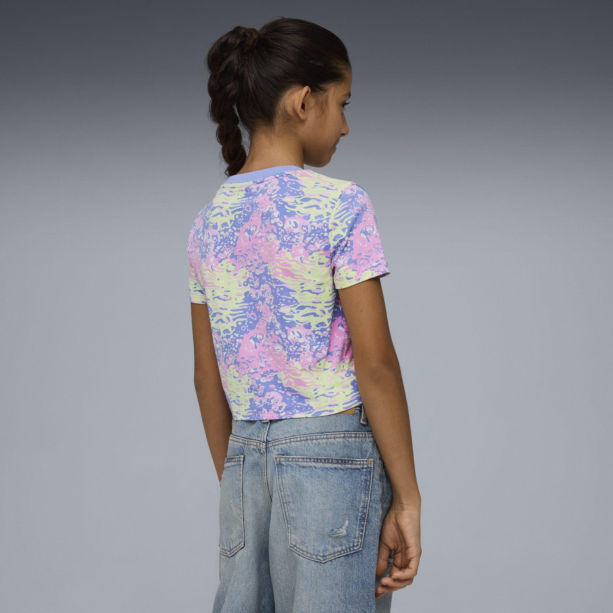 PUMA Bedrukt baby-T-shirt voor Dames, Maat 11-12Y thumbnail 5