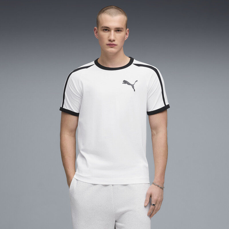

Men's PUMA T7 Crew Neck Ringer Tee