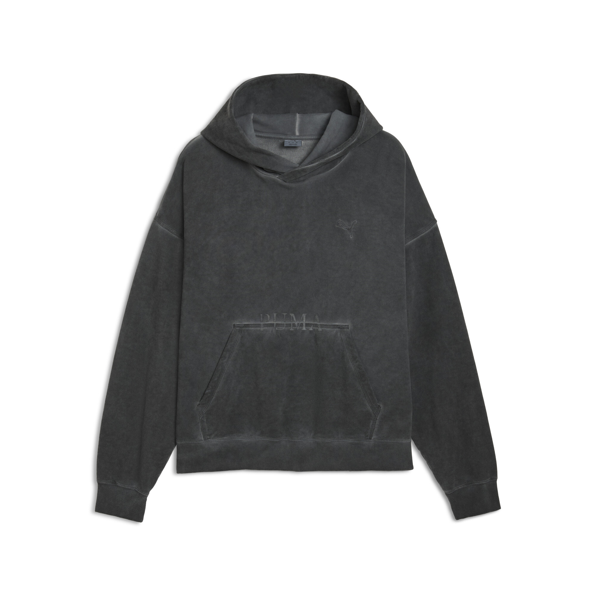 m*o様 R リサイクルポリエステルフーディ RED LOGO ポリエステルフリースプルフーディー M6923
