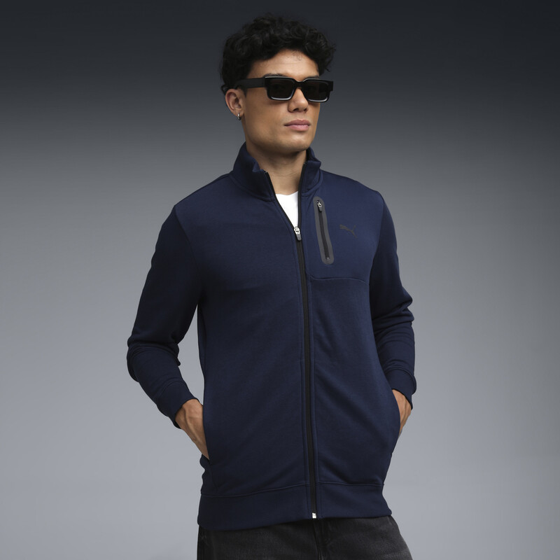 PUMA Essentials Overlay Full Zip Sweat Jacket