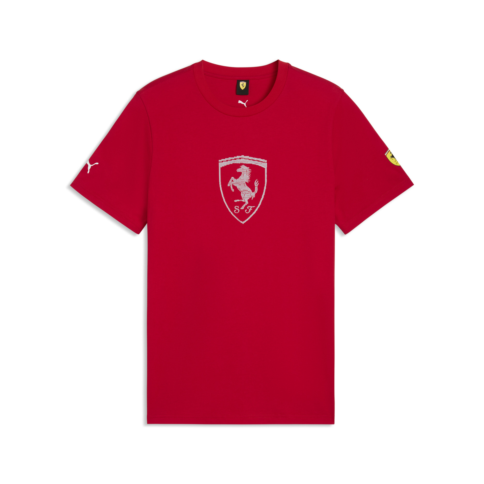 PUMA T shirt avecécusson ton sur ton Scuderia Ferrari Homme Accessoires - vue 2