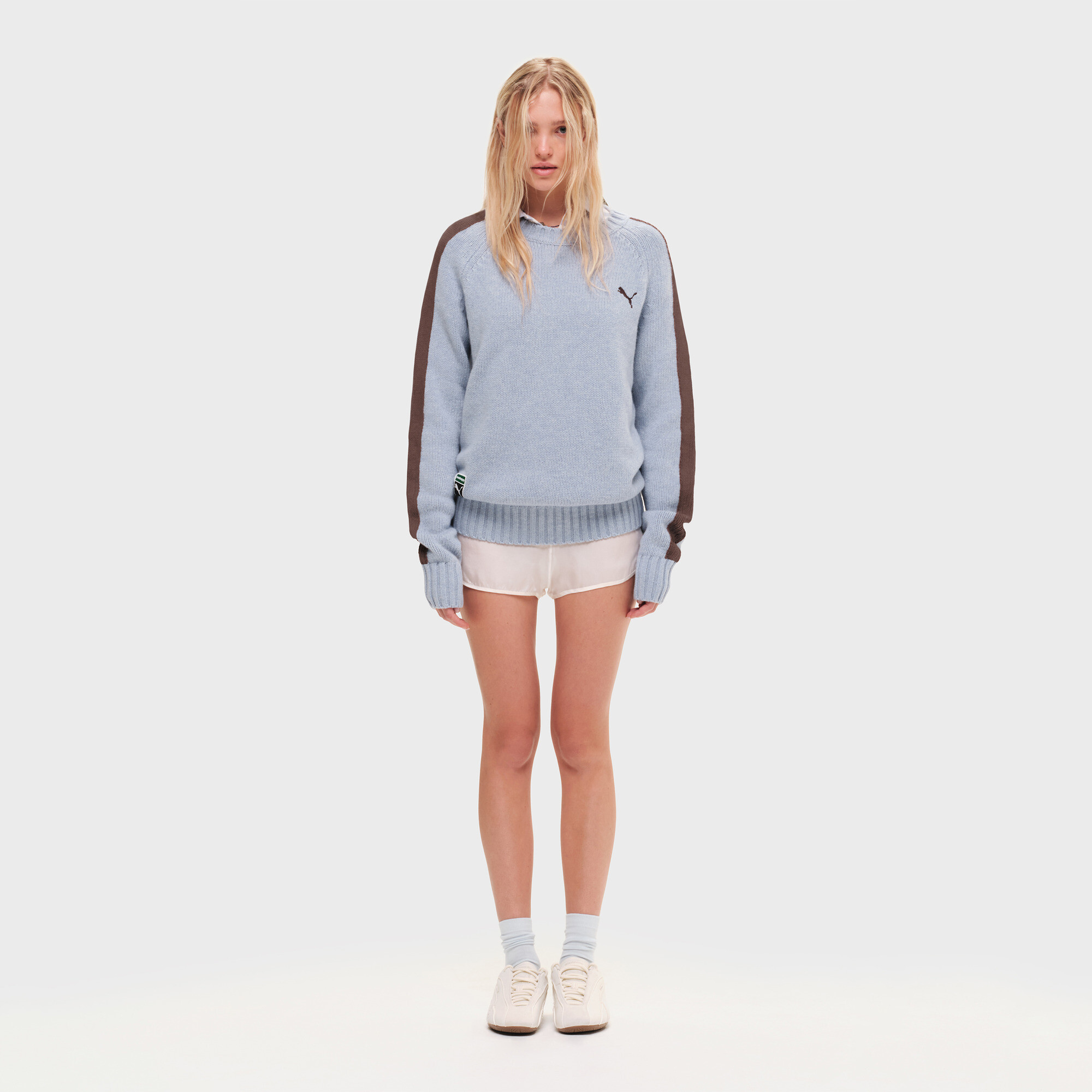 Puma X Madhappy Crewneck Sweater In Blue