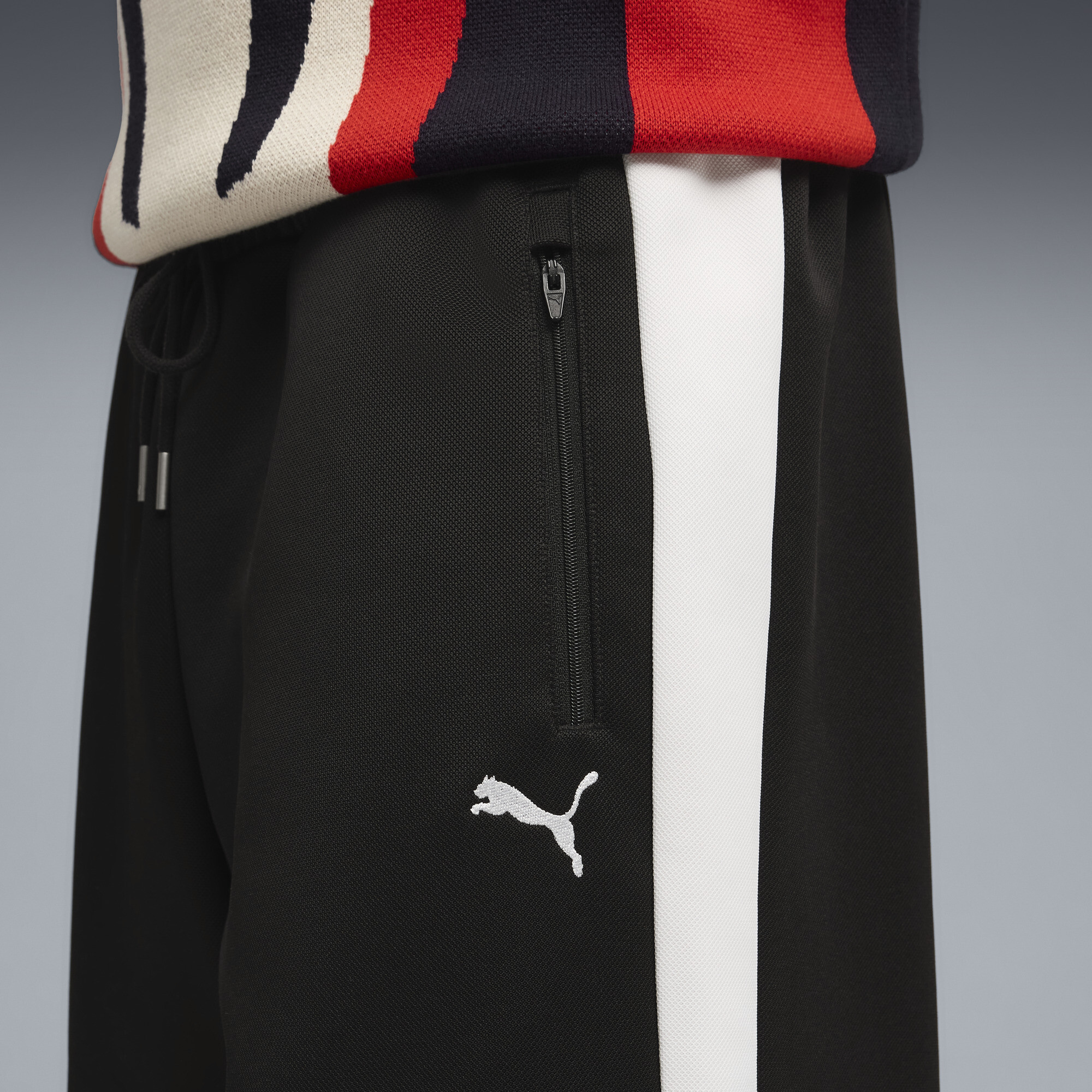 PUMA T7 relaxte short voor Heren, Zwart, Maat XXL thumbnail 7