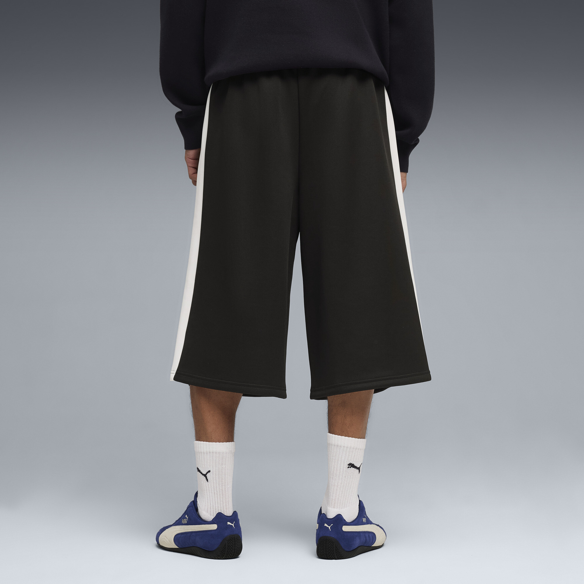 PUMA T7 relaxte short voor Heren, Zwart, Maat XXL thumbnail 5