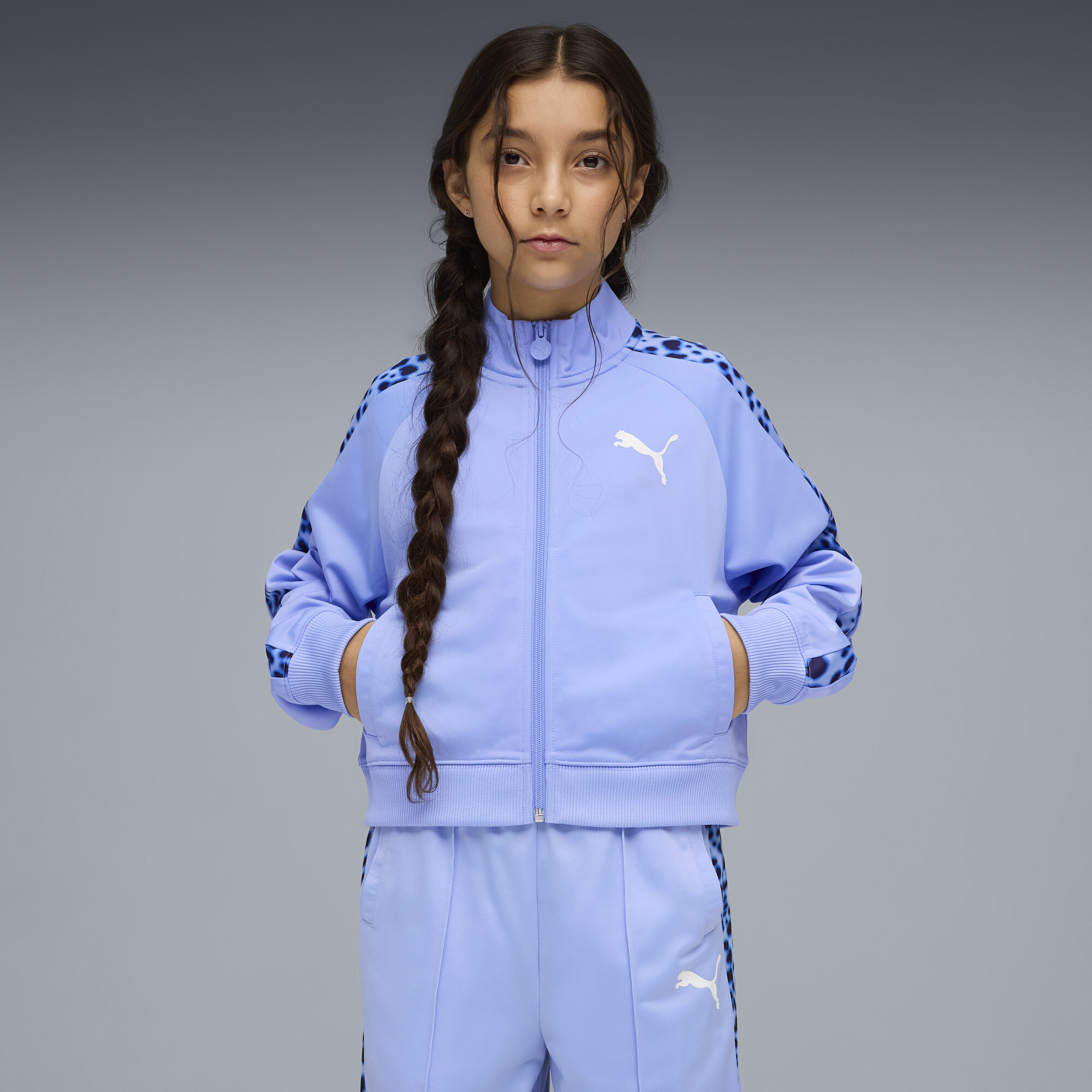 PUMA Veste de survêtement décontractée T7 Animal Enfant et Adolescent Accessoires 7 8Y