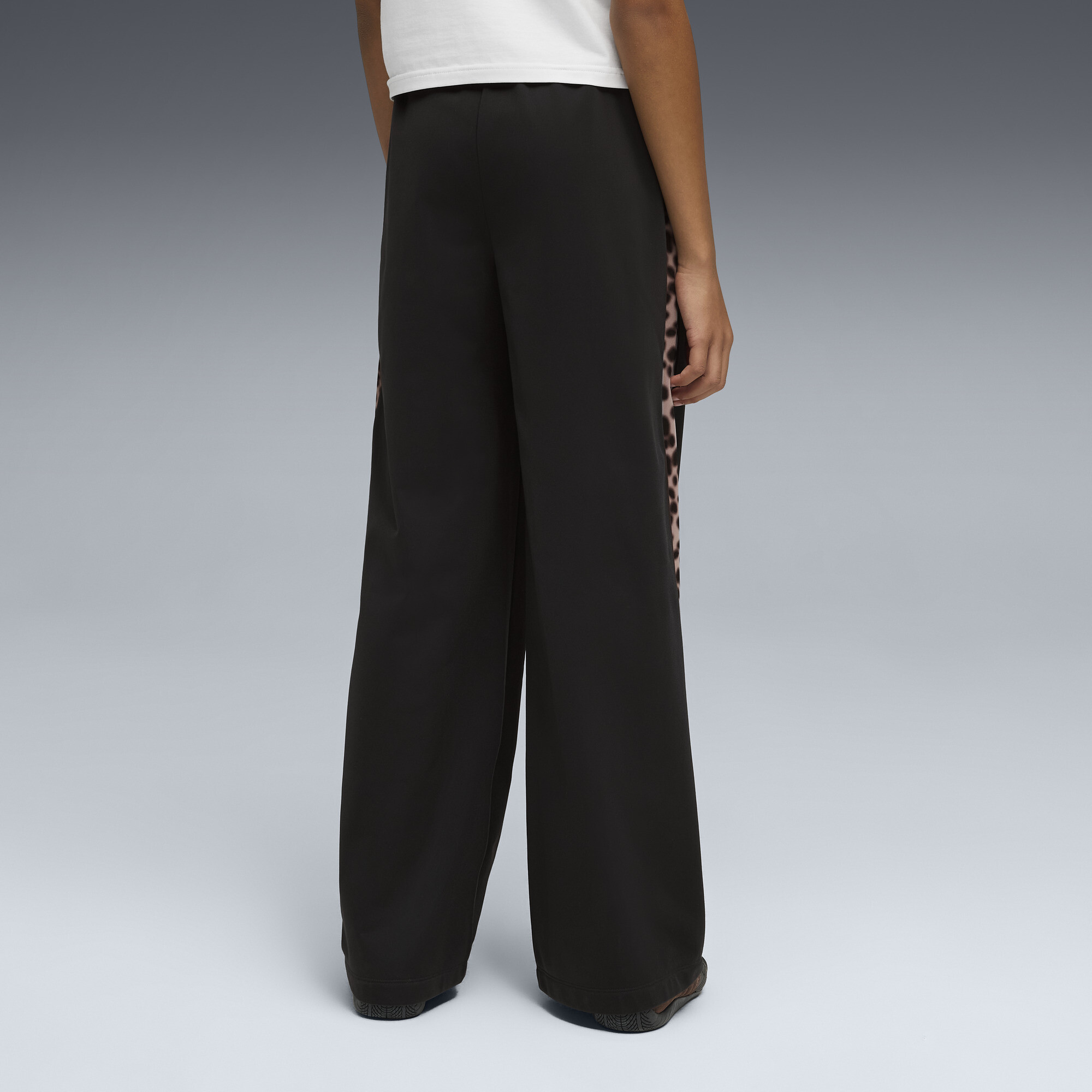 PUMA T7 Animal relaxte trainingsbroek met hoge taille voor Dames, Zwart, Maat 7-8Y thumbnail 3