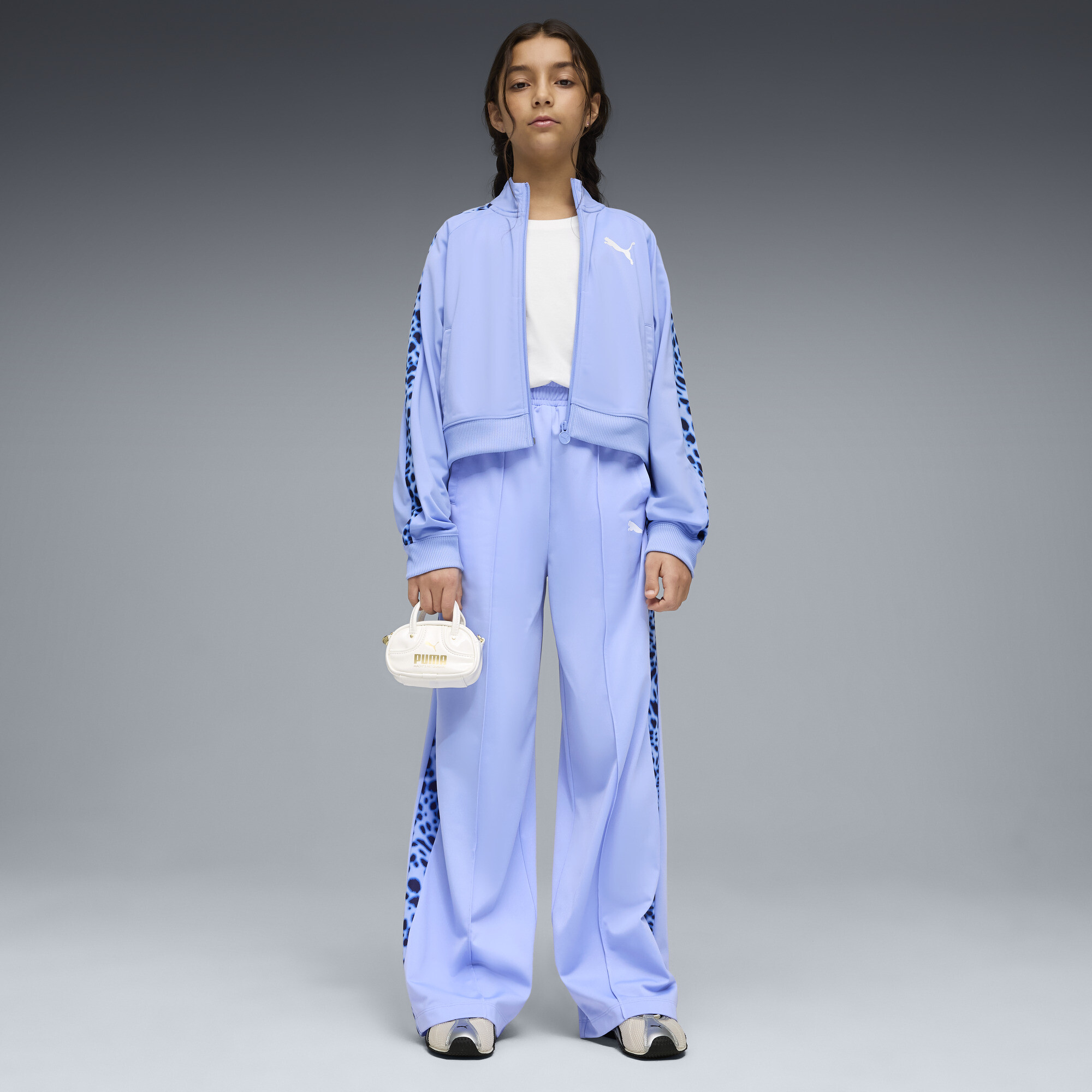 PUMA T7 Animal relaxte trainingsbroek met hoge taille voor Dames, Maat 13-14Y thumbnail 2