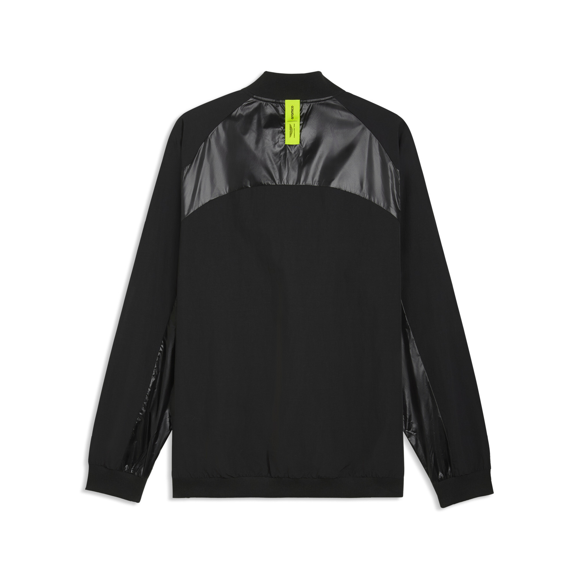 PUMA x ASTON MARTIN ARAMCO F1Â® TEAM lifestyle bomberjack voor Heren, Zwart, Maat L thumbnail 2