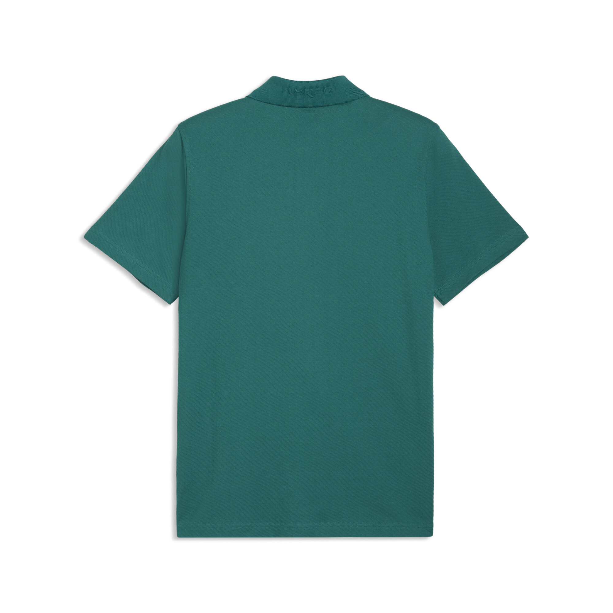 PUMA x ASTON MARTIN ARAMCO F1Â® TEAM jacquard polo voor Heren, Groen, Maat XL thumbnail 2