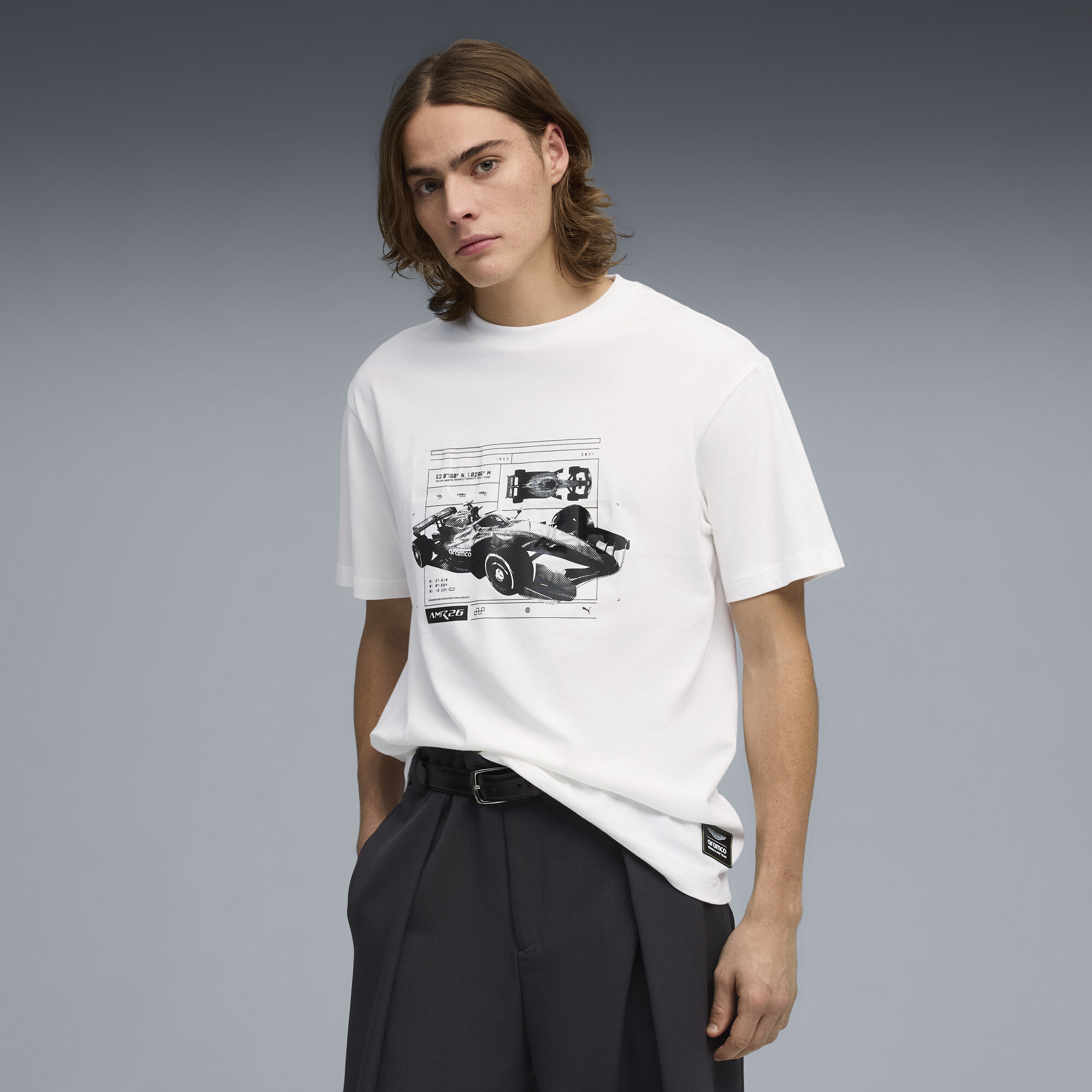 Polera holgada PUMA x ASTON MARTIN ARAMCO F1® TEAM para hombre