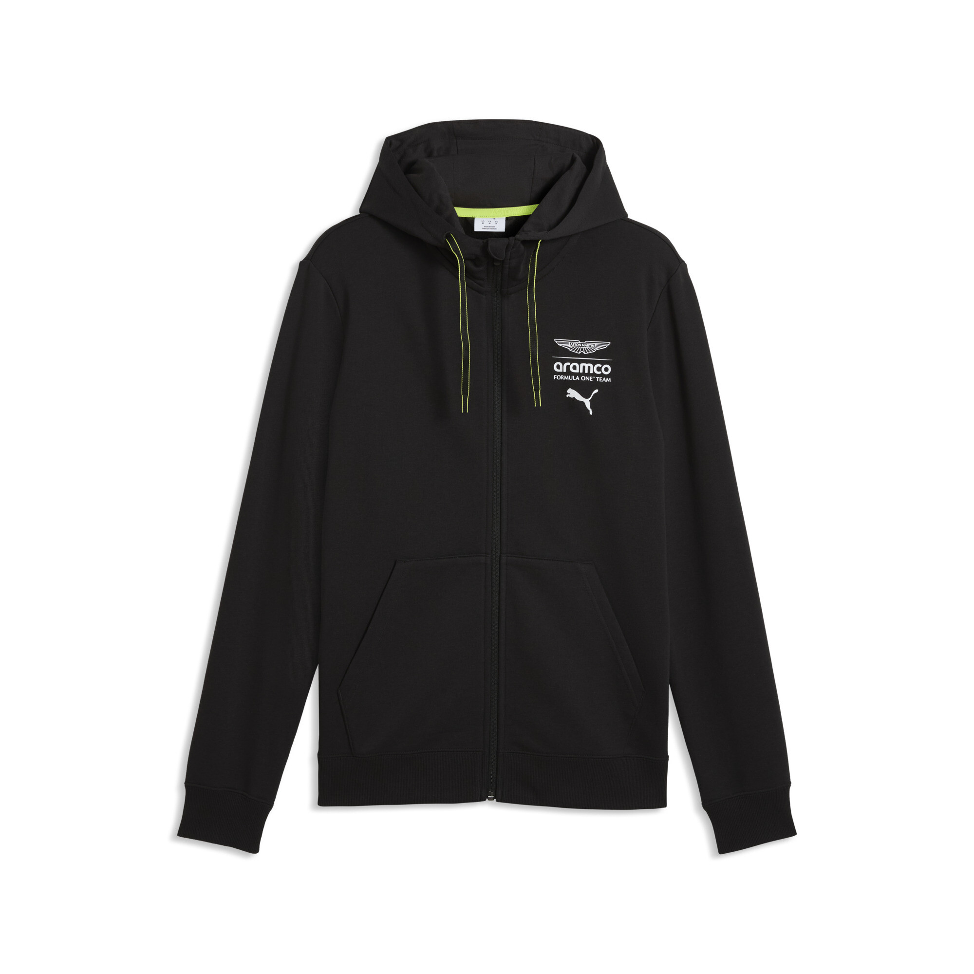 PUMA x ASTON MARTIN ARAMCO F1Â® TEAM Essentials hoodie voor Heren, Zwart, Maat L