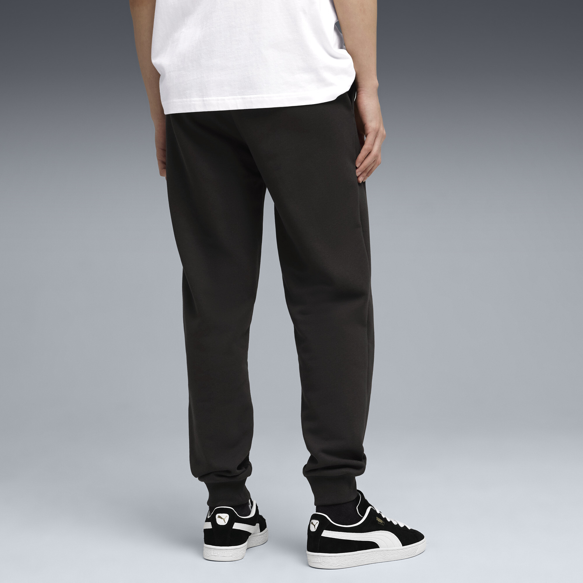 PUMA x ASTON MARTIN ARAMCO F1Â® TEAM Essentials sweatpants voor Heren, Zwart, Maat XL thumbnail 3