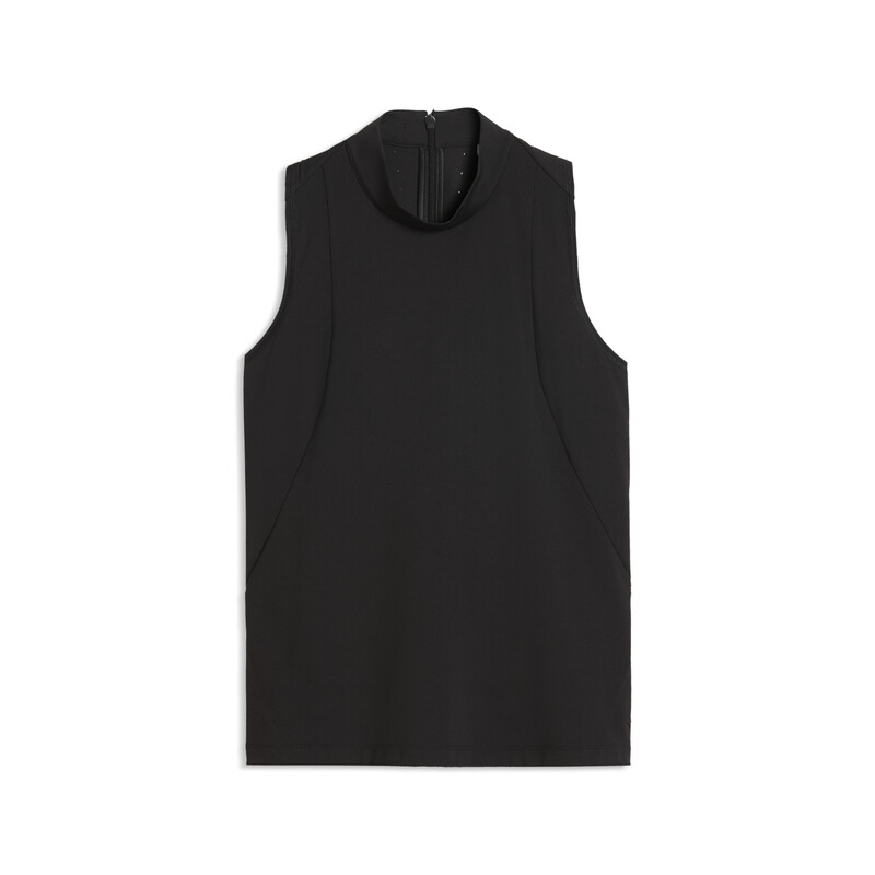 Women's PUMA Mockneck Sleeveless Golf Polo T-shirt