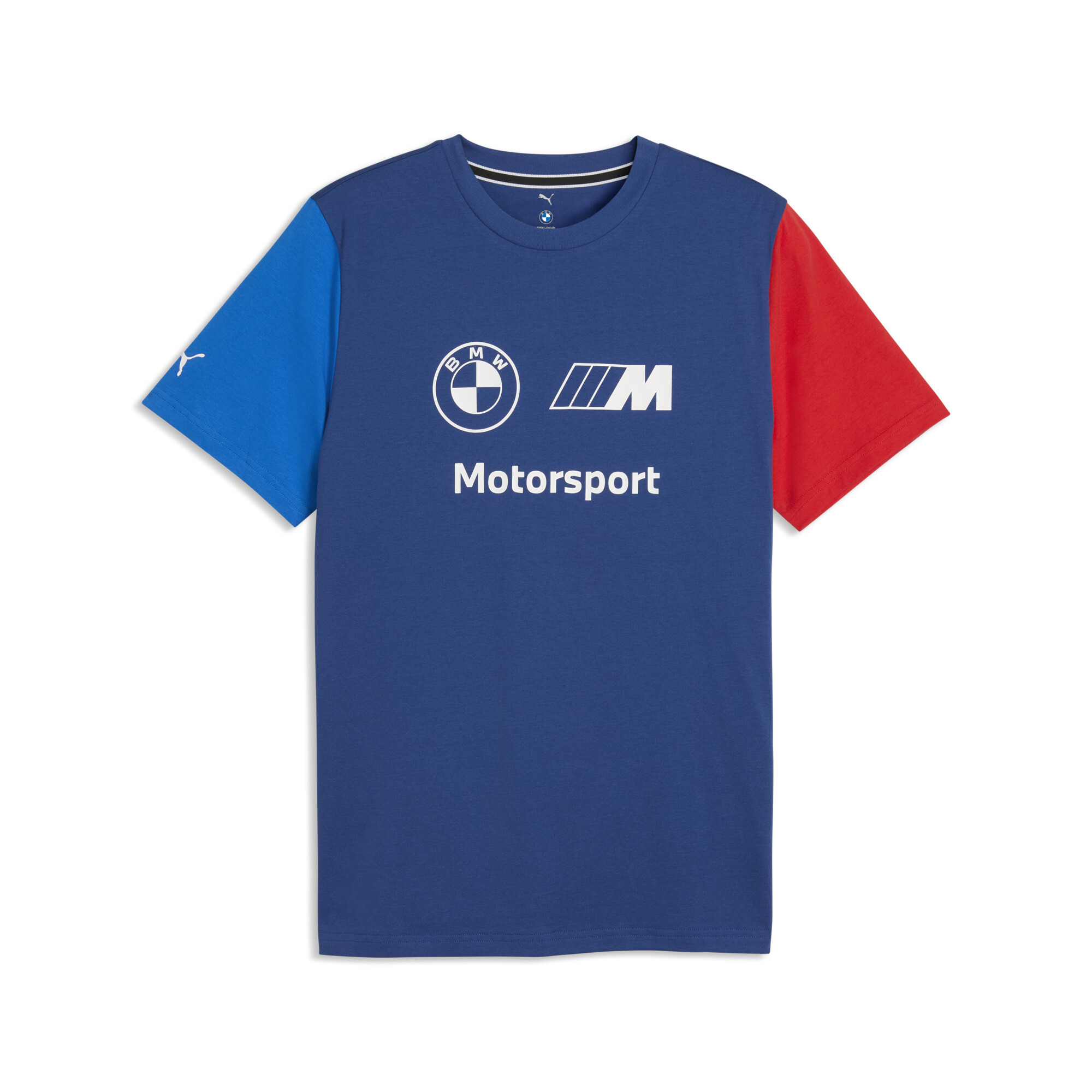 PUMA BMW M MOTORSPORT Essentials T-Shirt Herren, Accessoires, Blau, XXL
