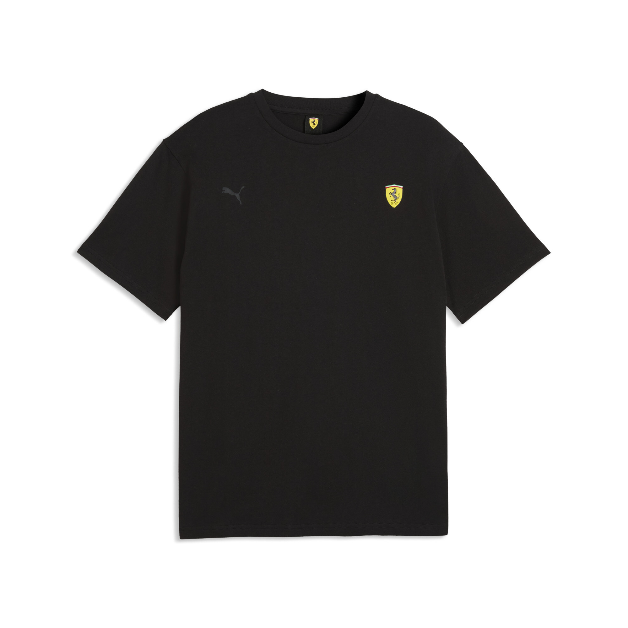 PUMA Scuderia Ferrari Speed T-shirt voor Heren, Zwart, Maat S
