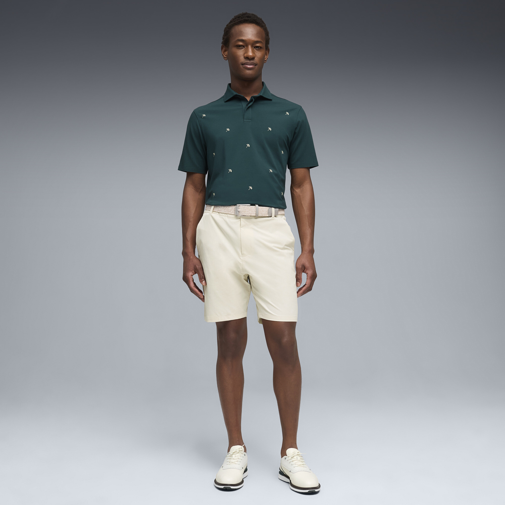 PUMA x ARNOLD PALMER Modalon Umbrella poloshirt voor Heren, Groen, Maat XXL thumbnail 2