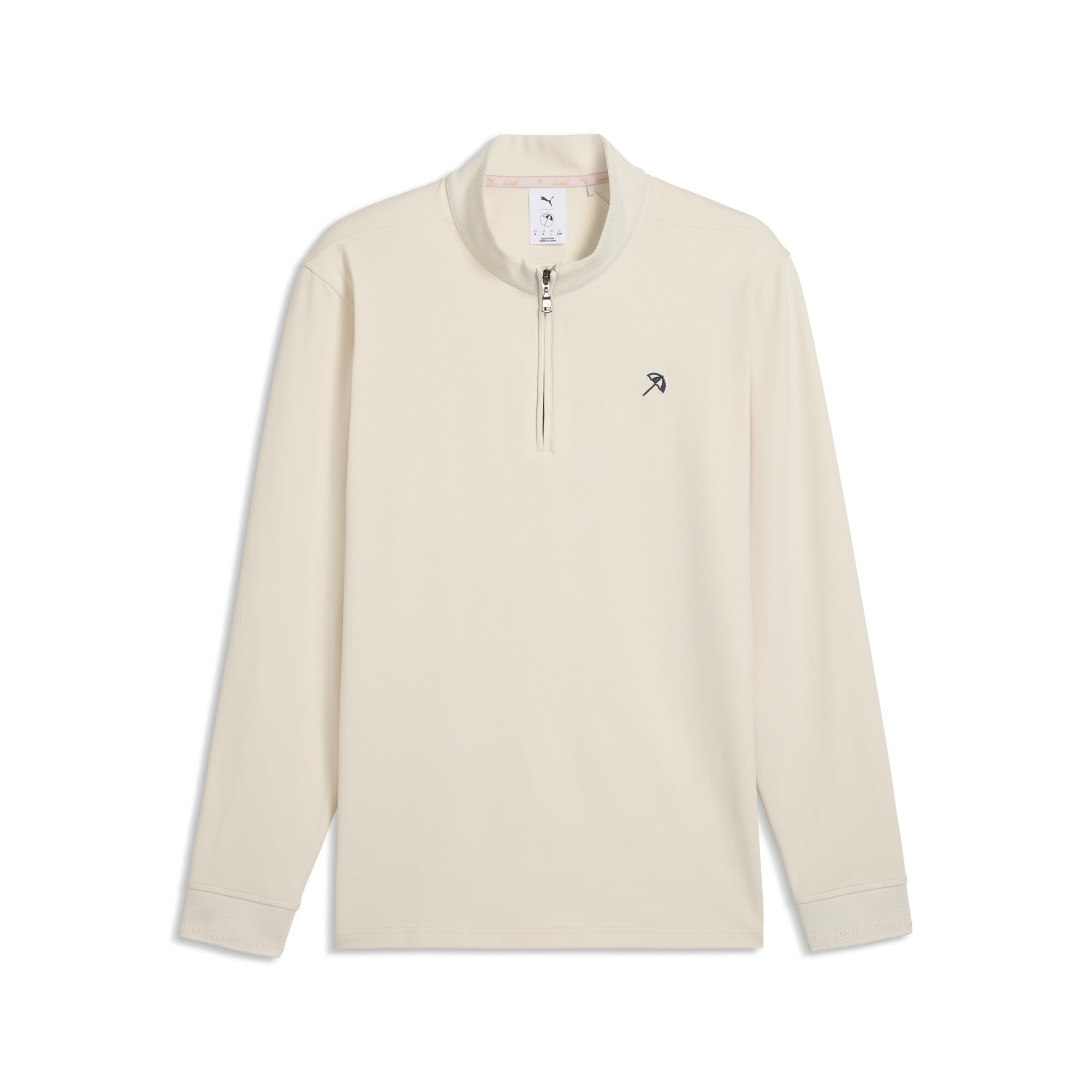PUMA x ARNOLD PALMER CLOUDSPUN golfjack met kwartrits voor Heren, Maat S