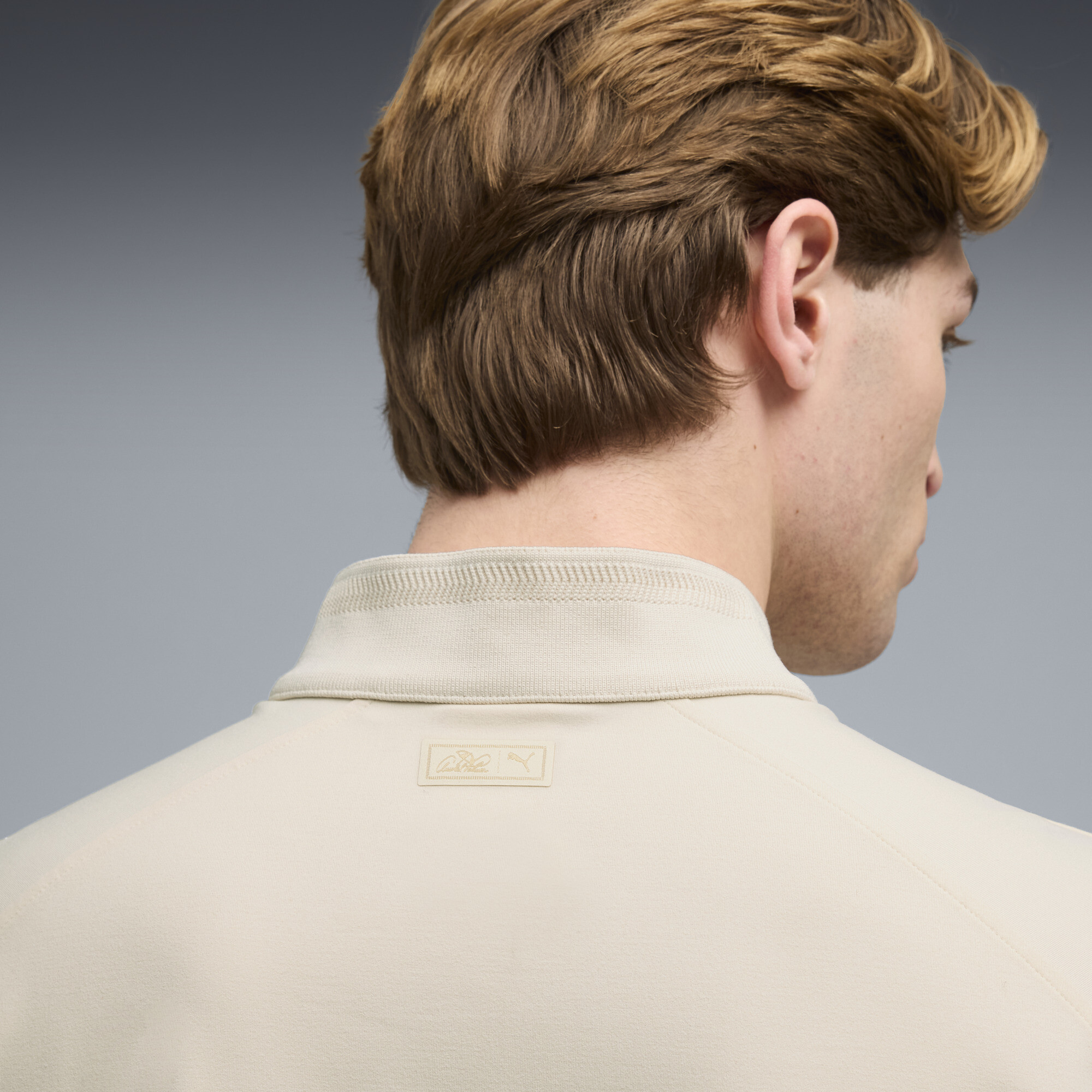 PUMA x ARNOLD PALMER CLOUDSPUN golfjack met kwartrits voor Heren, Maat S thumbnail 2