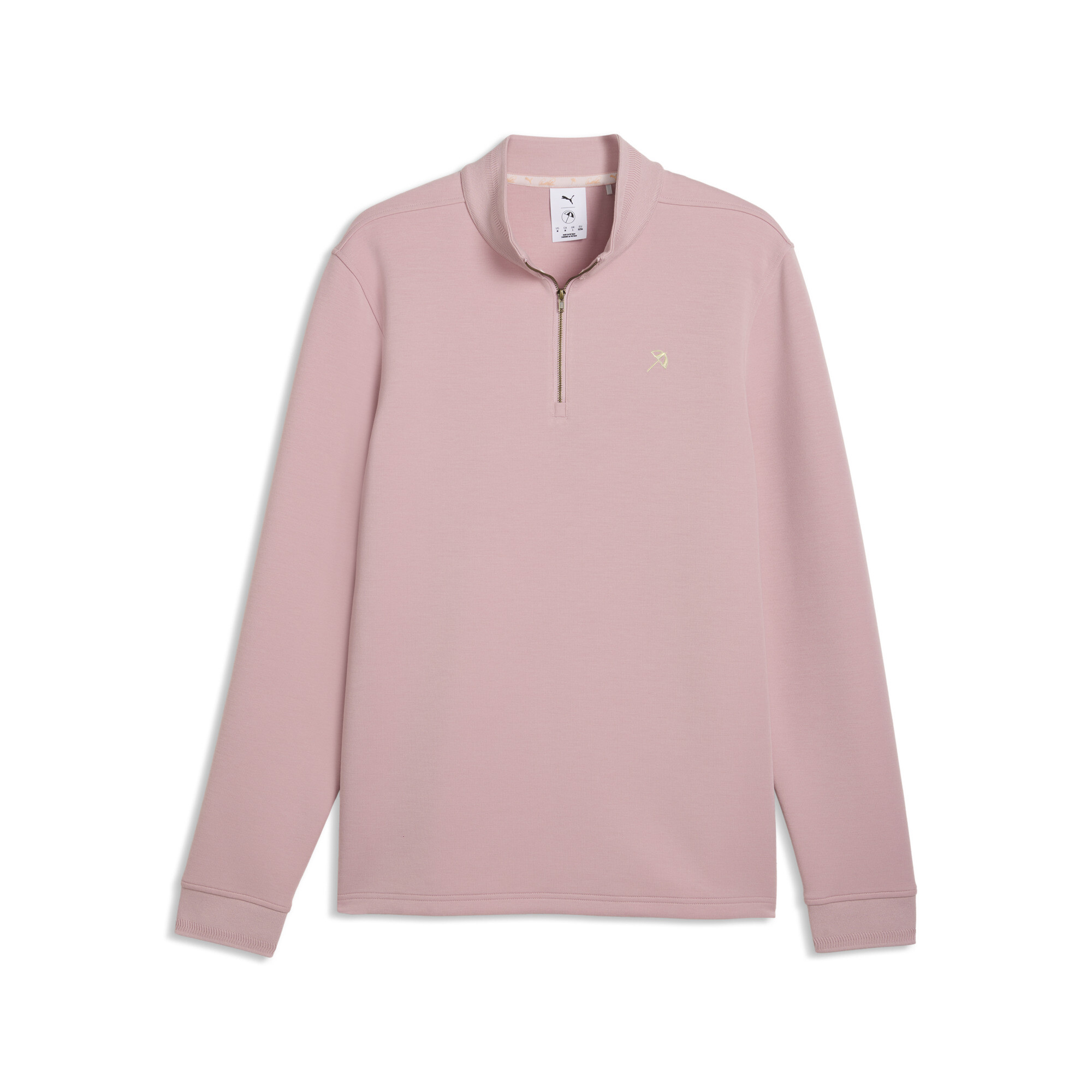 PUMA x ARNOLD PALMER CLOUDSPUN Golfjacke mit Reißverschluss bis zum Hals Herren, Accessoires, Rosa, 3XL