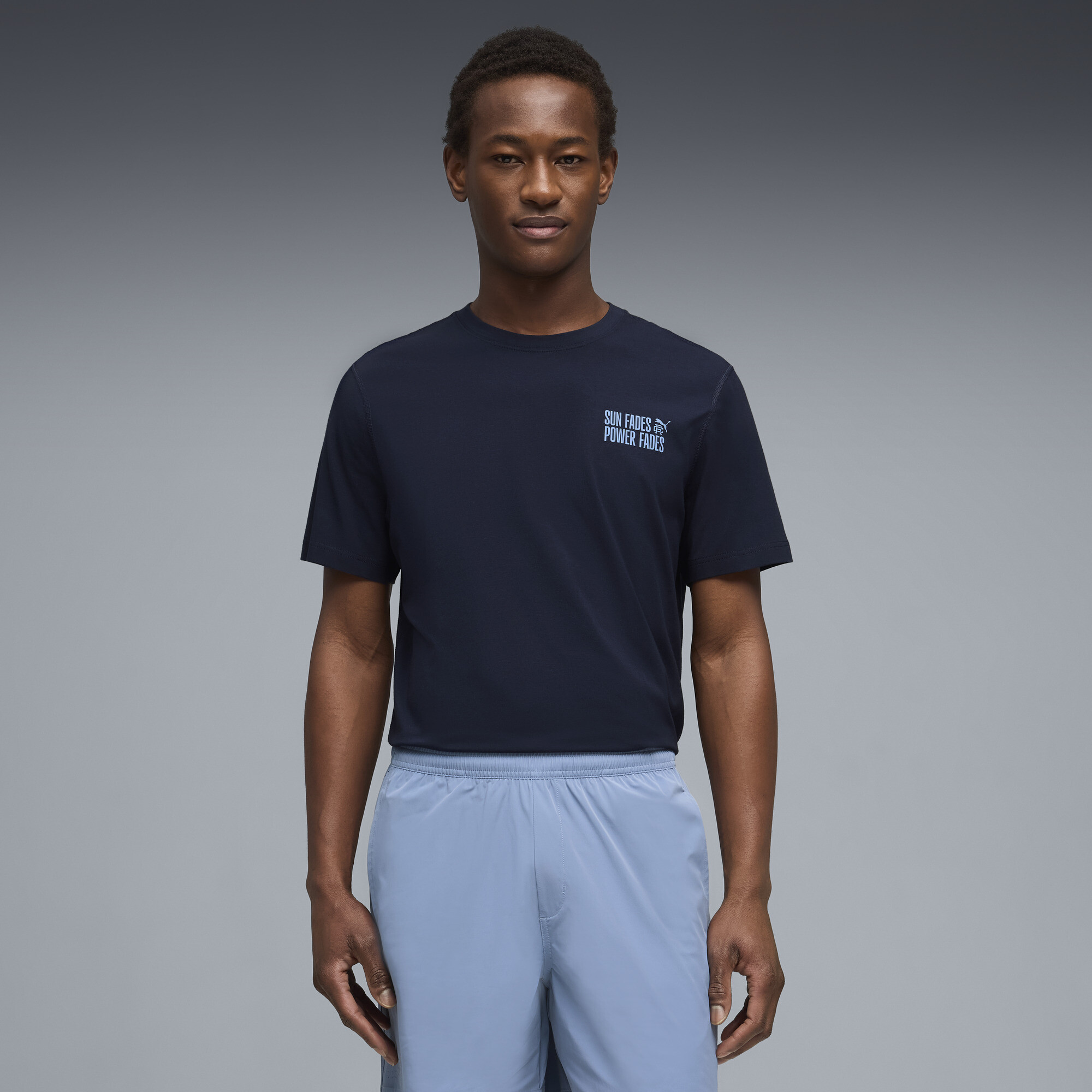 PUMA x REIGNING CHAMP Lifestyle golf-T-shirt voor Heren, Blauw, Maat XXL thumbnail 4