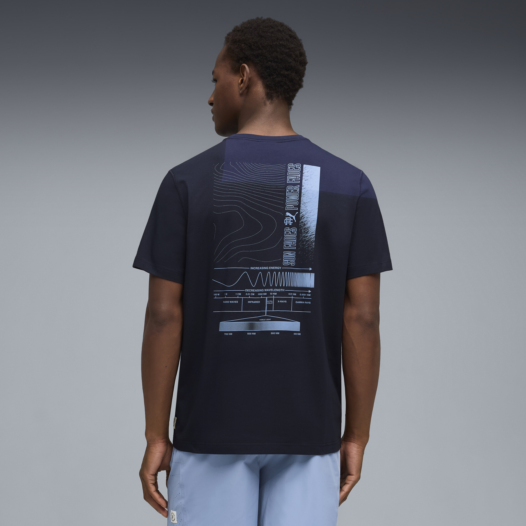 PUMA x REIGNING CHAMP Lifestyle golf-T-shirt voor Heren, Blauw, Maat XXL thumbnail 3