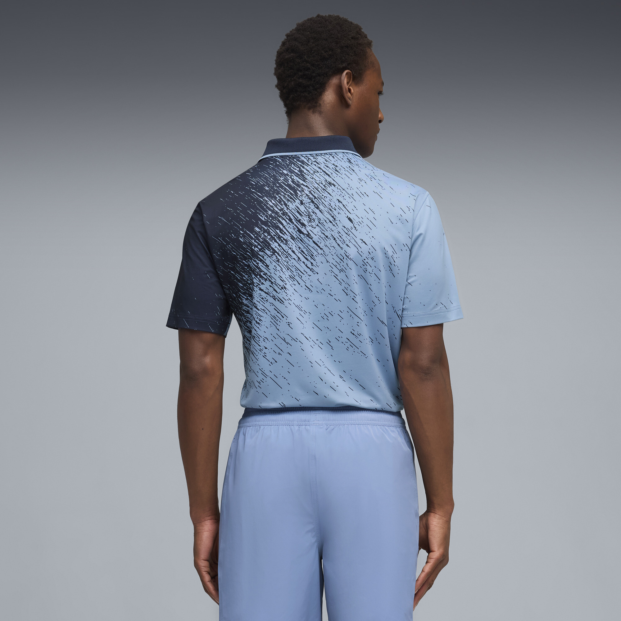 PUMA x REIGNING CHAMP golfpolo voor Heren, Blauw, Maat S thumbnail 3