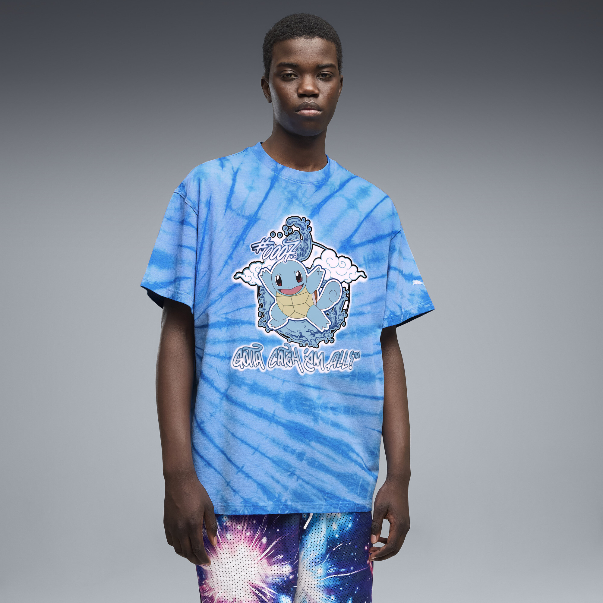 Polera oversize PUMA x POKÉMON Squirtle para hombre