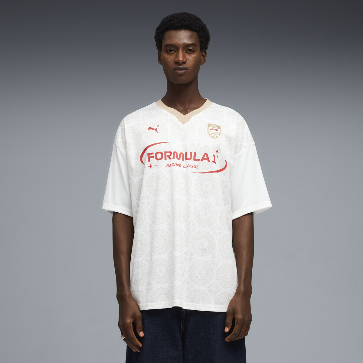 F1® Italy Relaxed Jersey Men in White by PUMA, XL