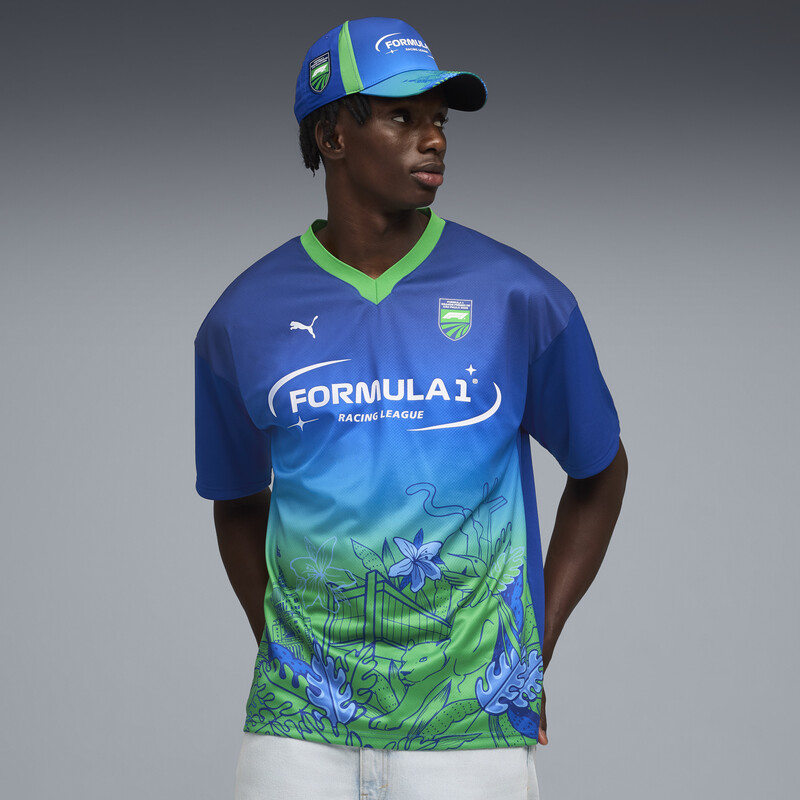 

Men's PUMA F1 Brazil Graphic V-Neck Jersey