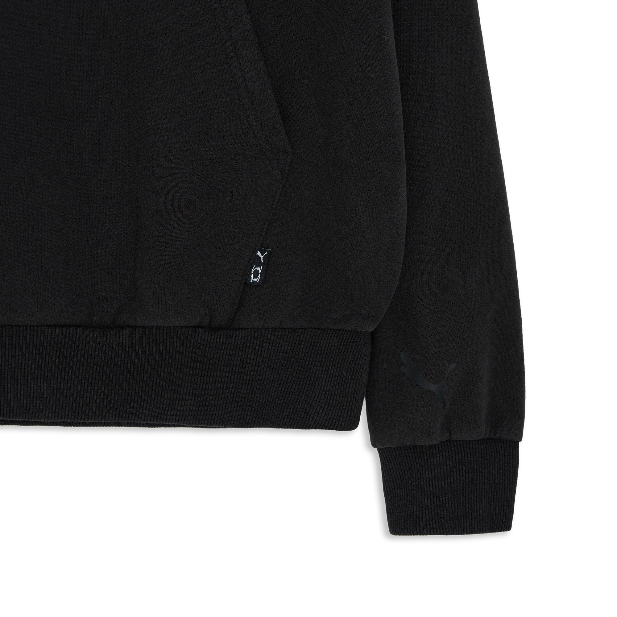 PUMA x REPRESENT oversized hoodie voor Heren, Zwart, Maat XS thumbnail 4