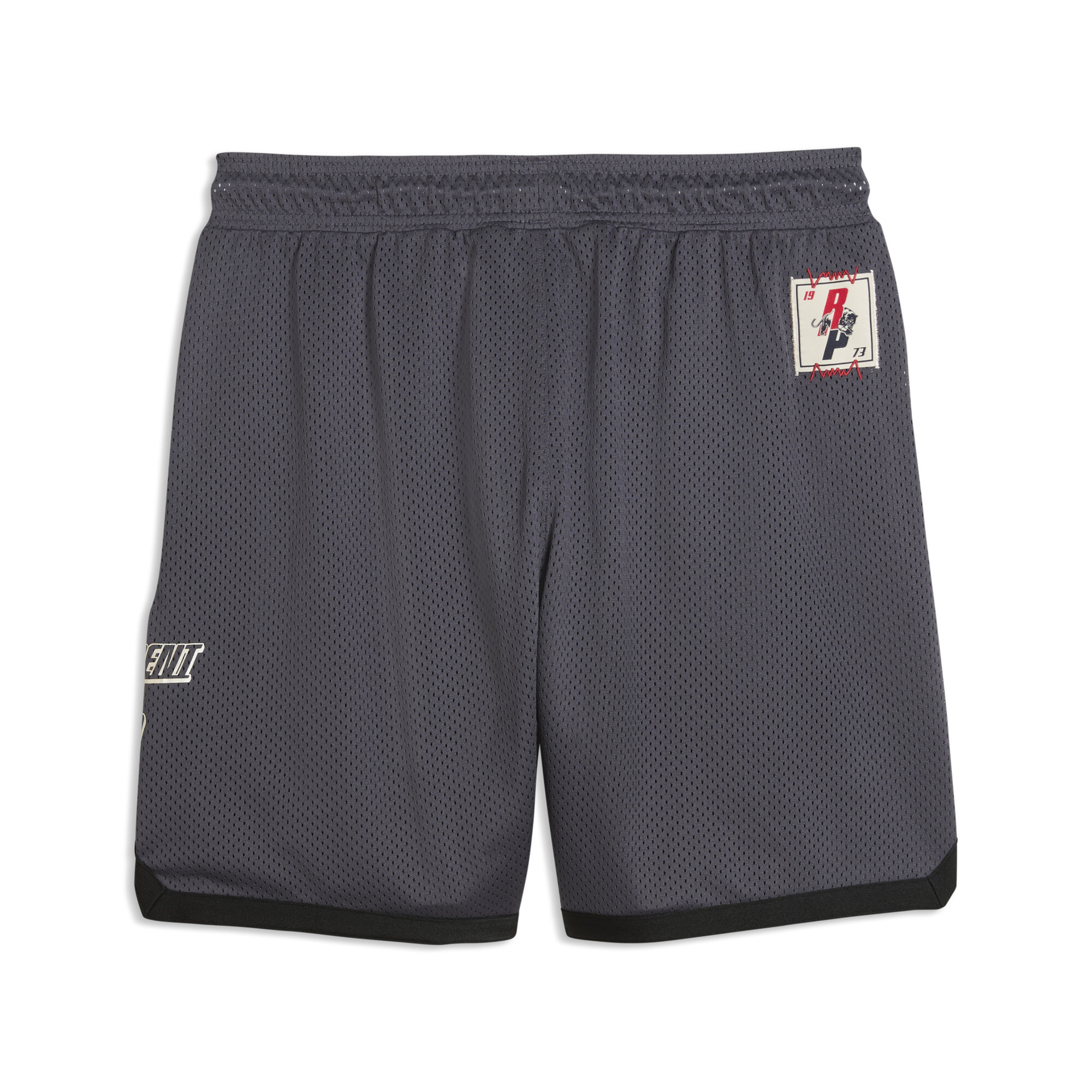 PUMA x REPRESENT oversized short voor Heren, Grijs, Maat XL thumbnail 2