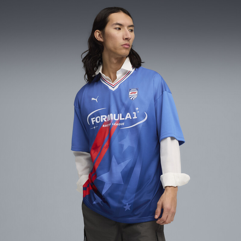 

Men's PUMA Formula 1 Austin Soccer-Inspired Relaxed Jersey